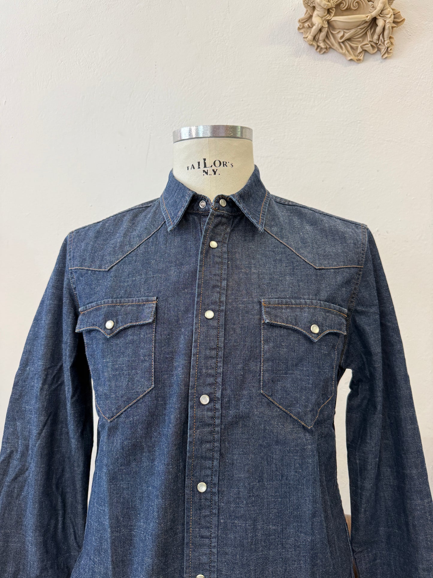 Western “Jeckerson” Denim Shirt - XS, M