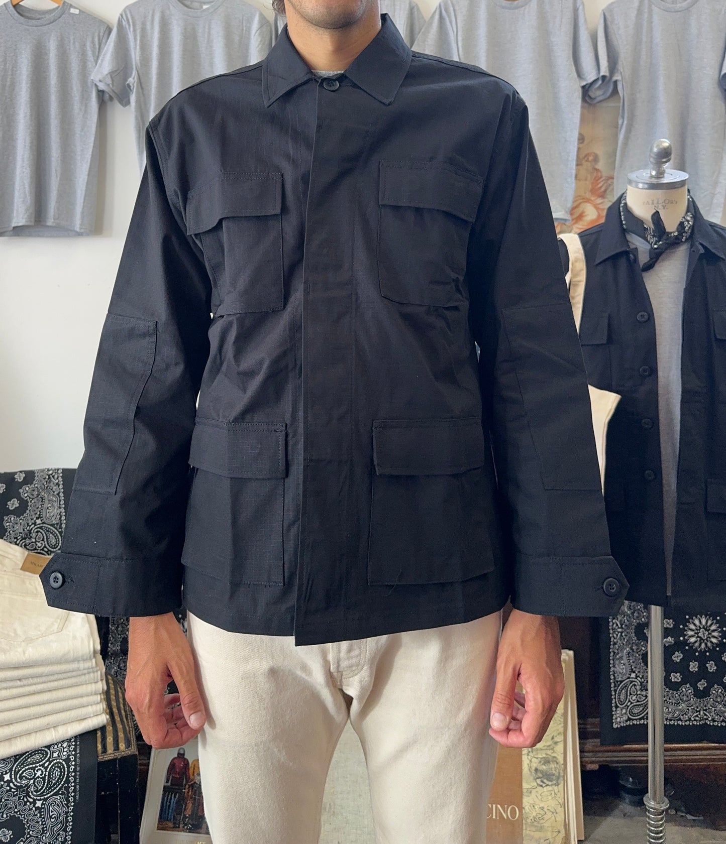 Black BDU Jacket “XL”