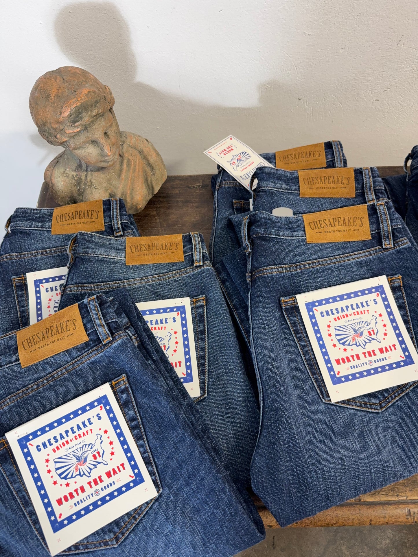 Denim Selvedge Stone Wash - Chesapeake’s