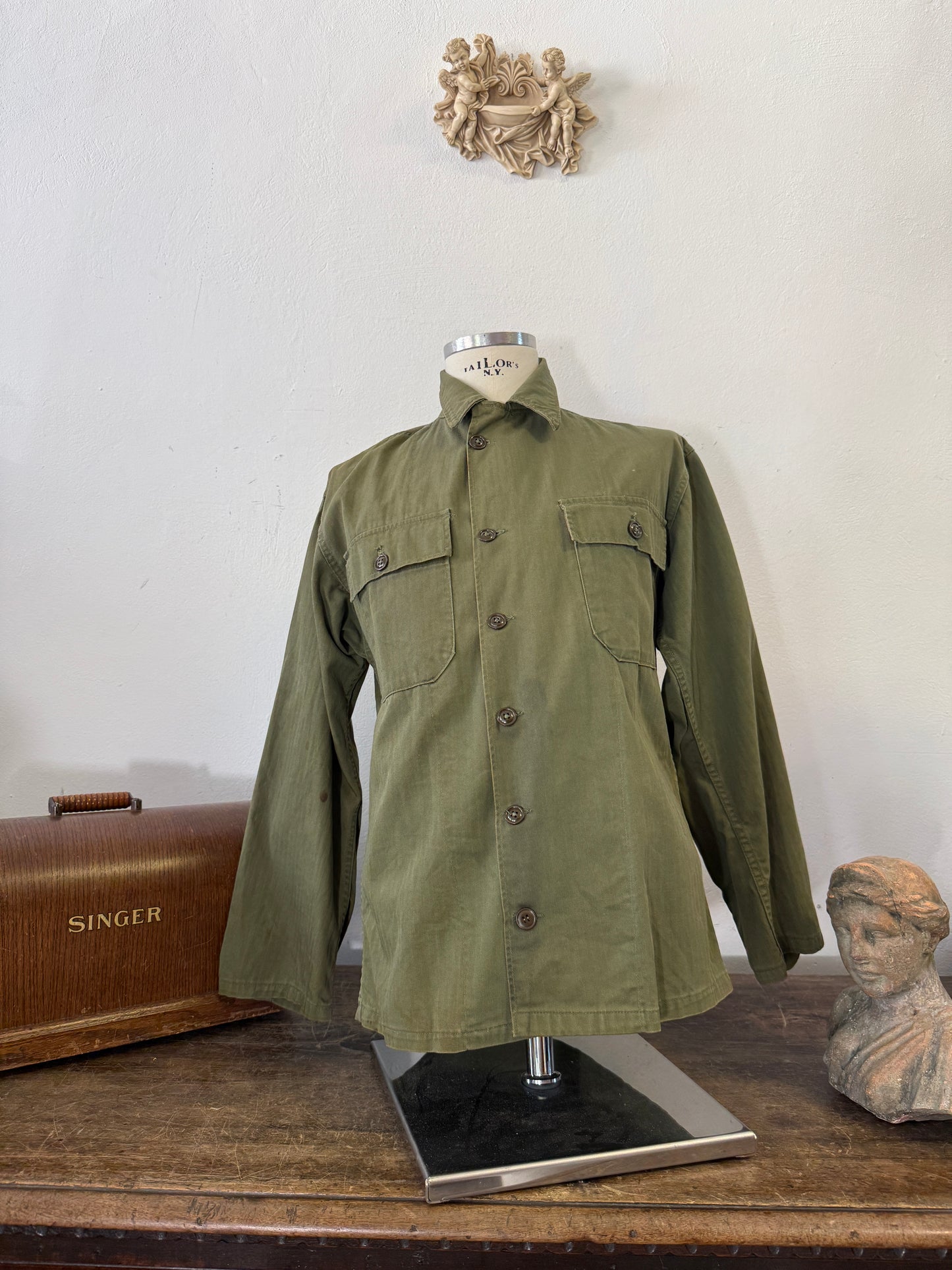 Vintage 50’s HBT Korean War “M/L”