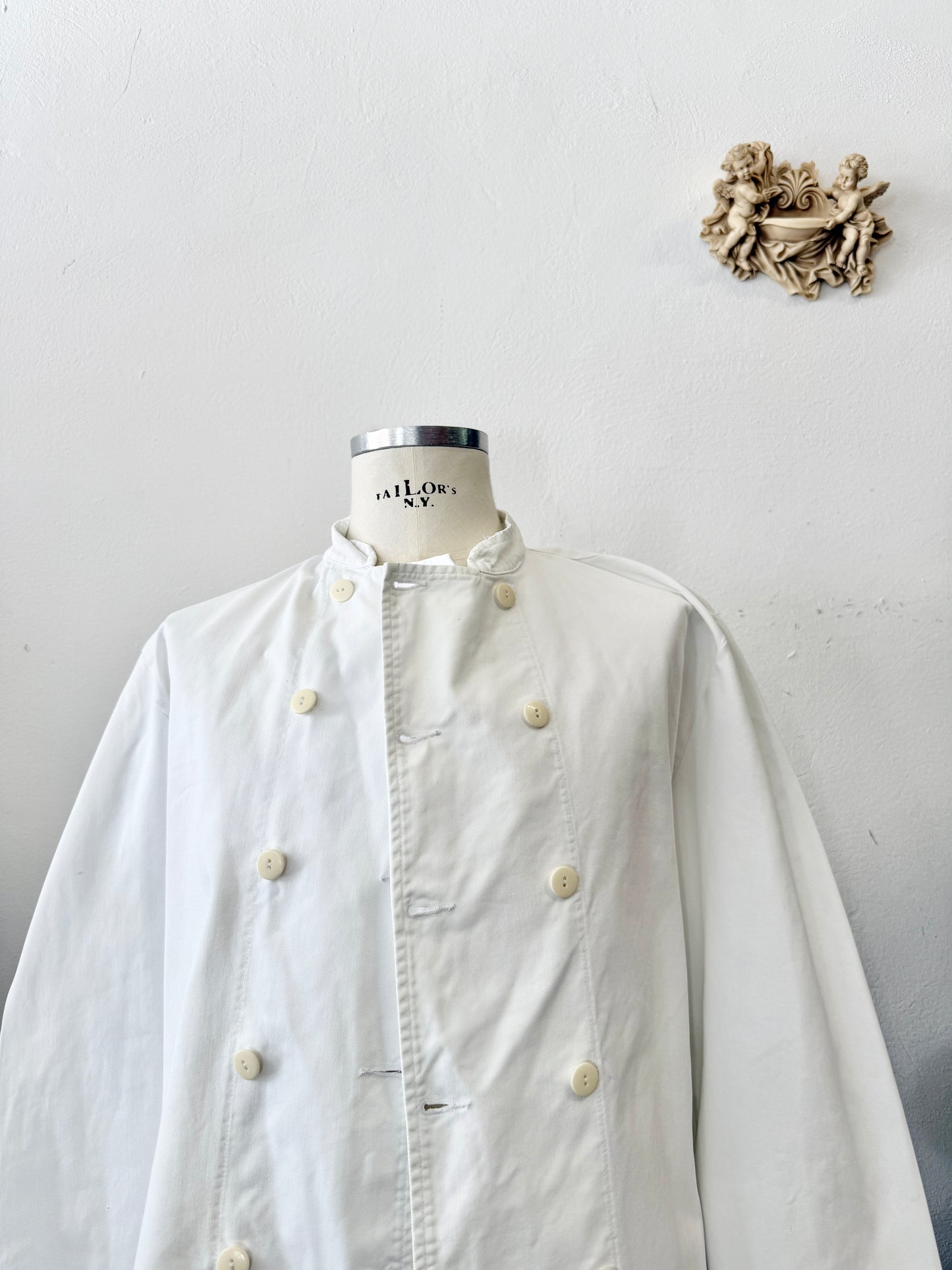 Vintage 1960s Vintage French Chef Jacket – Adolphe Lafont “L”