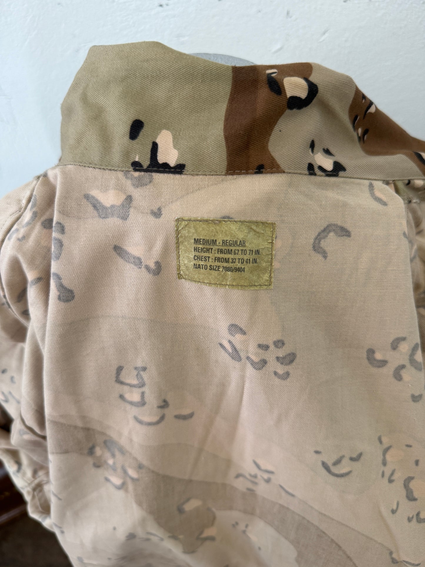 Us Desert Chocolat BDU Jacket “L/XL”