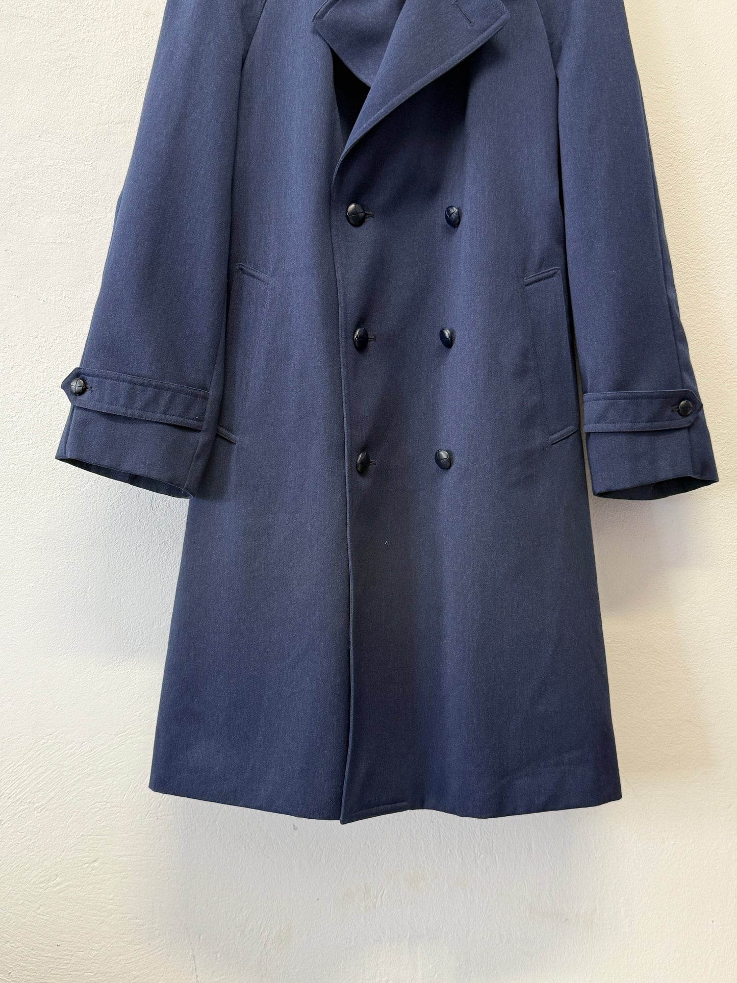 Vintage 90’s Navy Blue Raglan Coat “L”