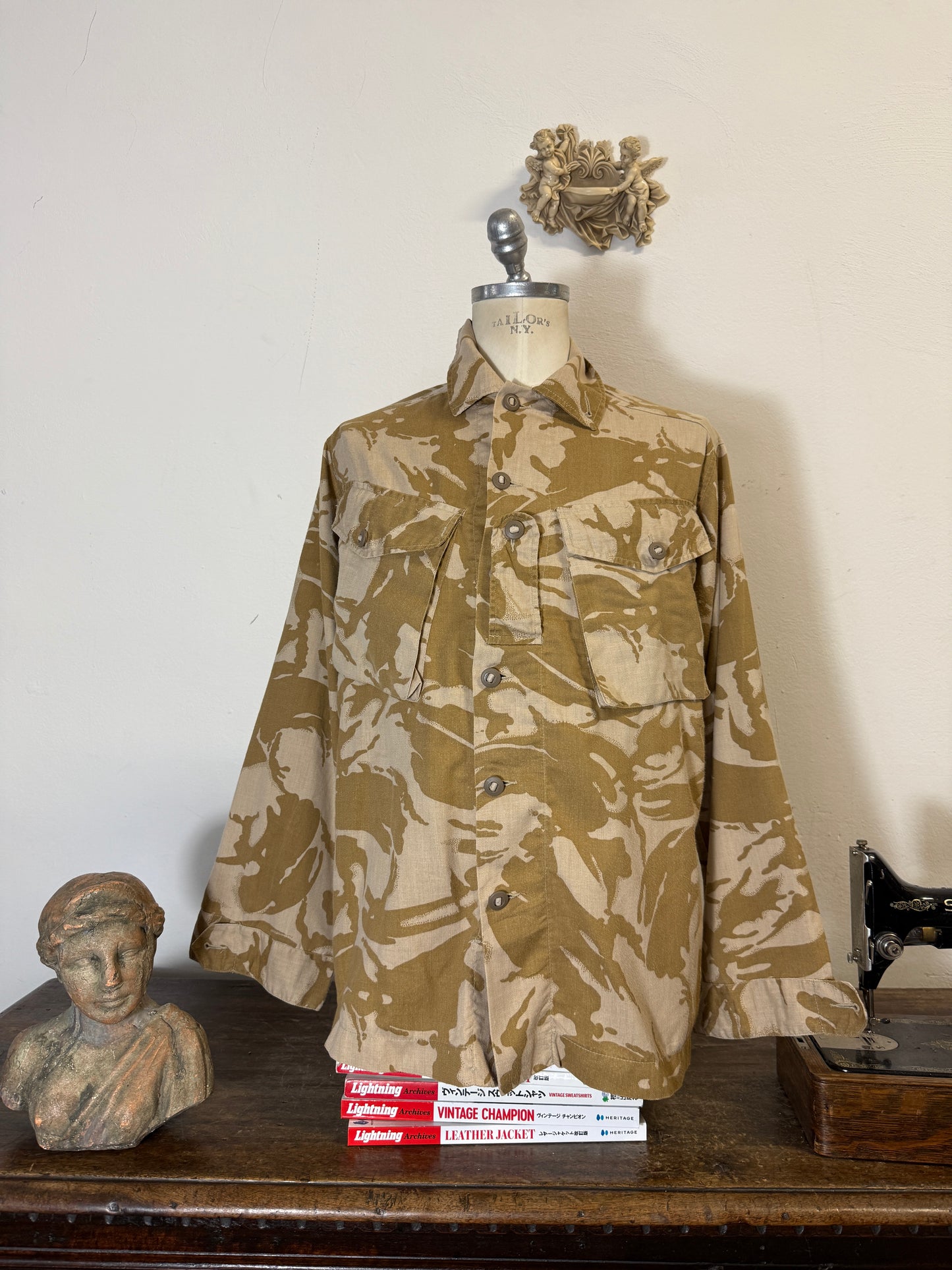 Vintage British Army Camo Jacket “L”