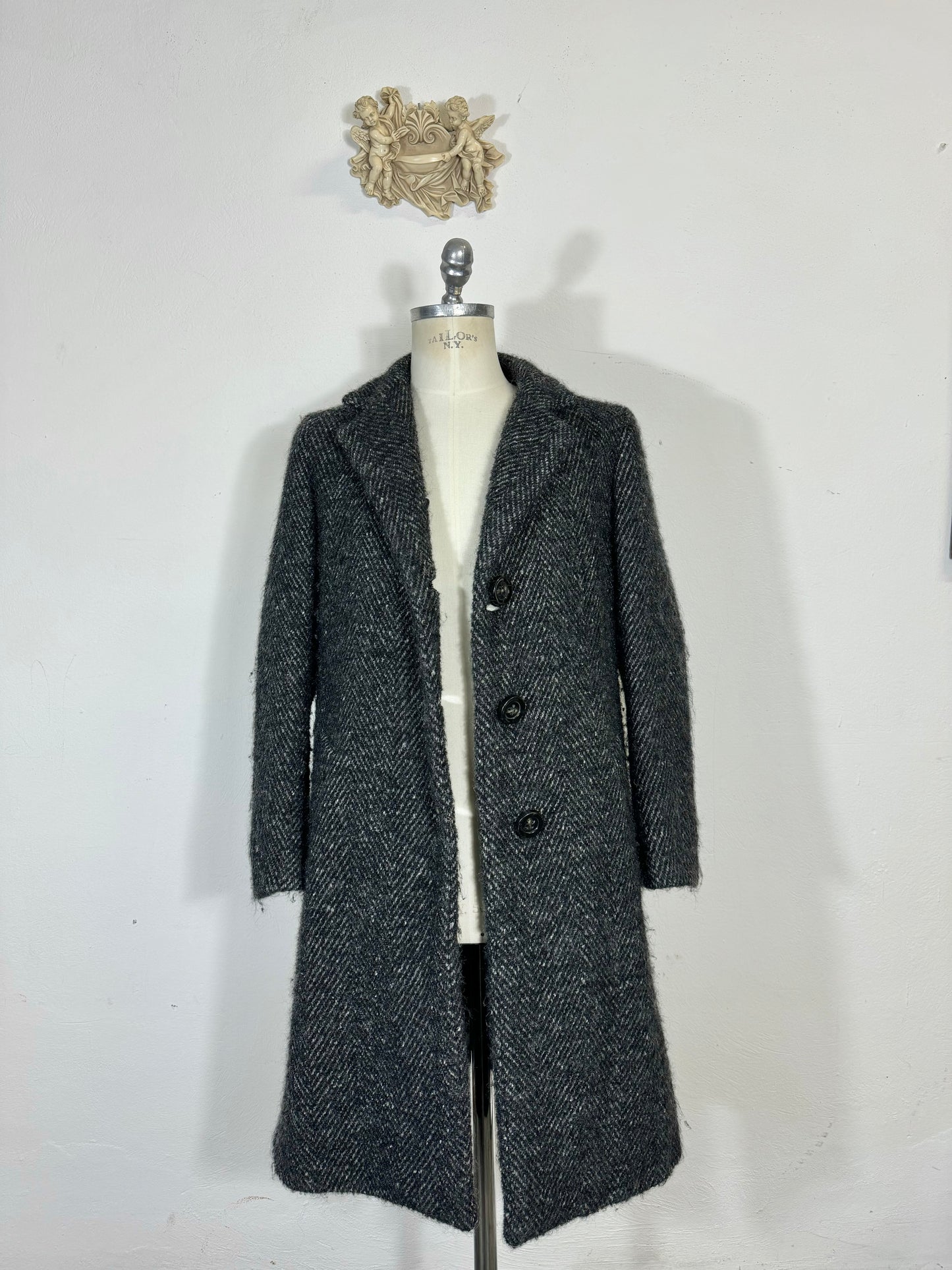 Manteau en laine femme vintage « M/L »