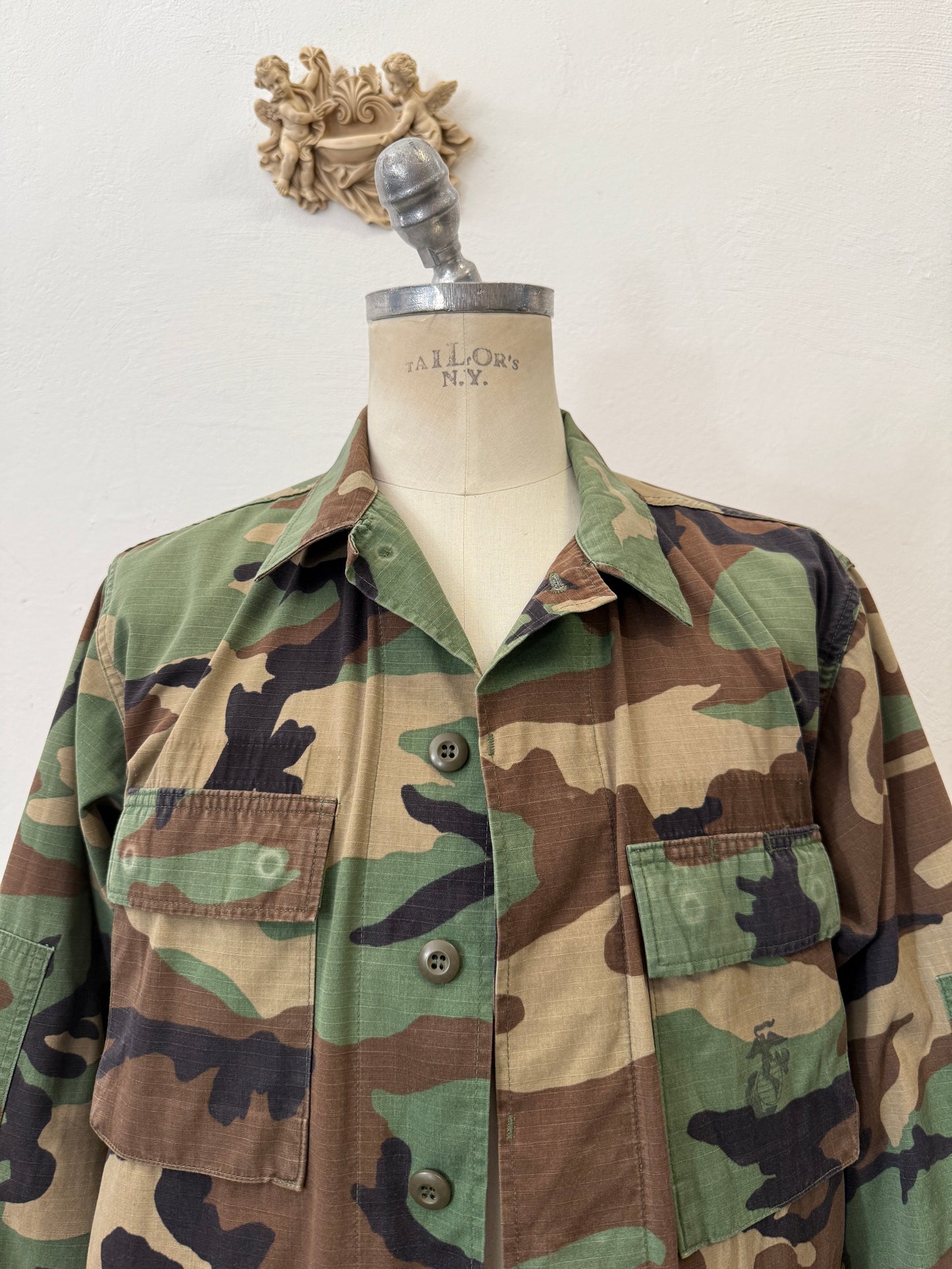 Vintage Woodland Jacket Us Army “M”