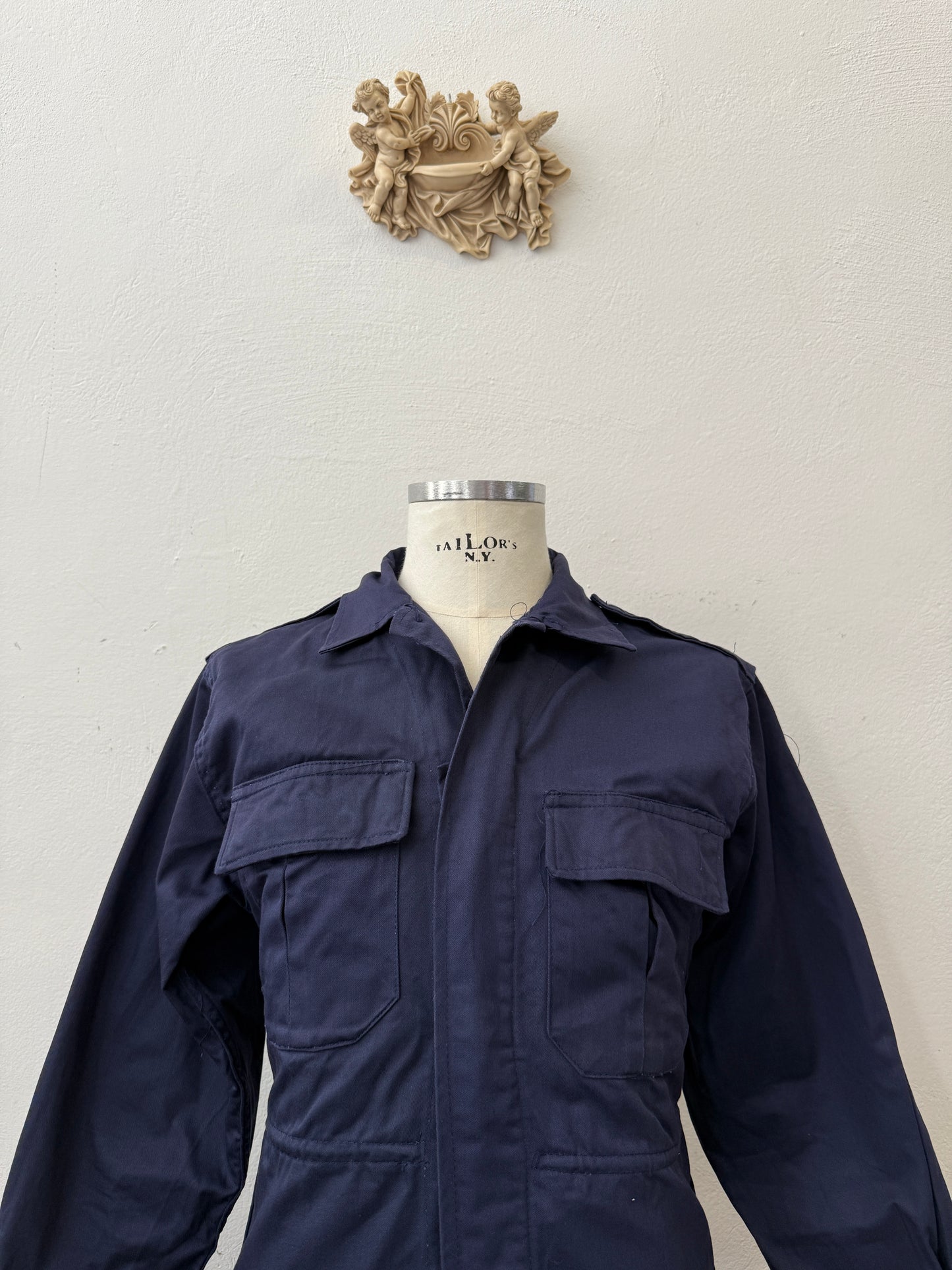Vintage Greek Army Work Jacket S”