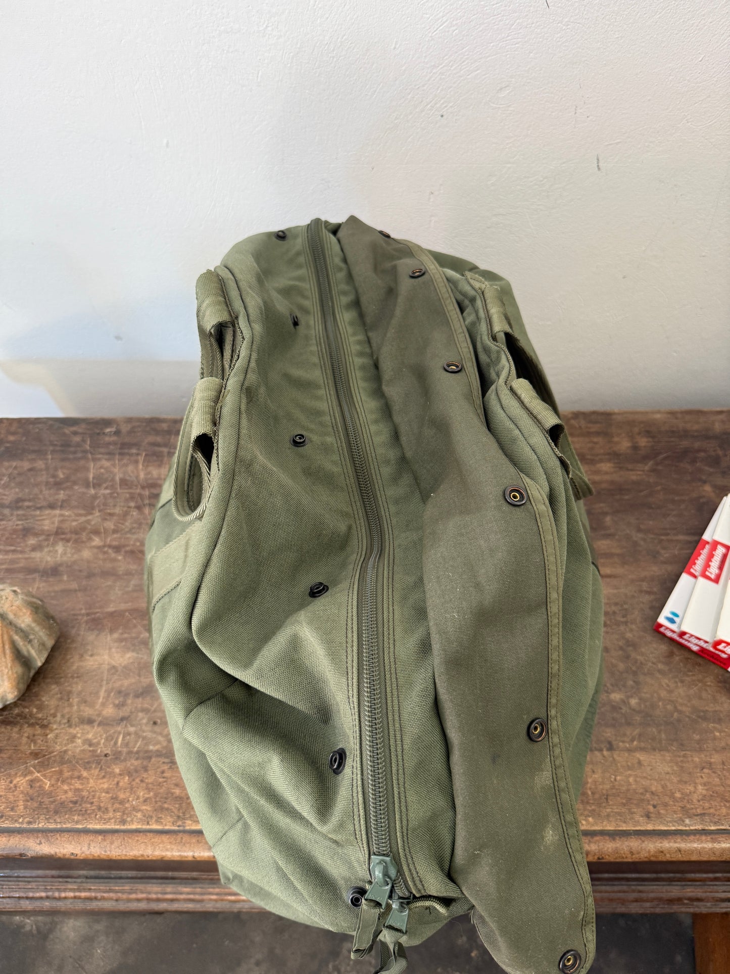 Vintage Nylon Us Flyers Kit Bag