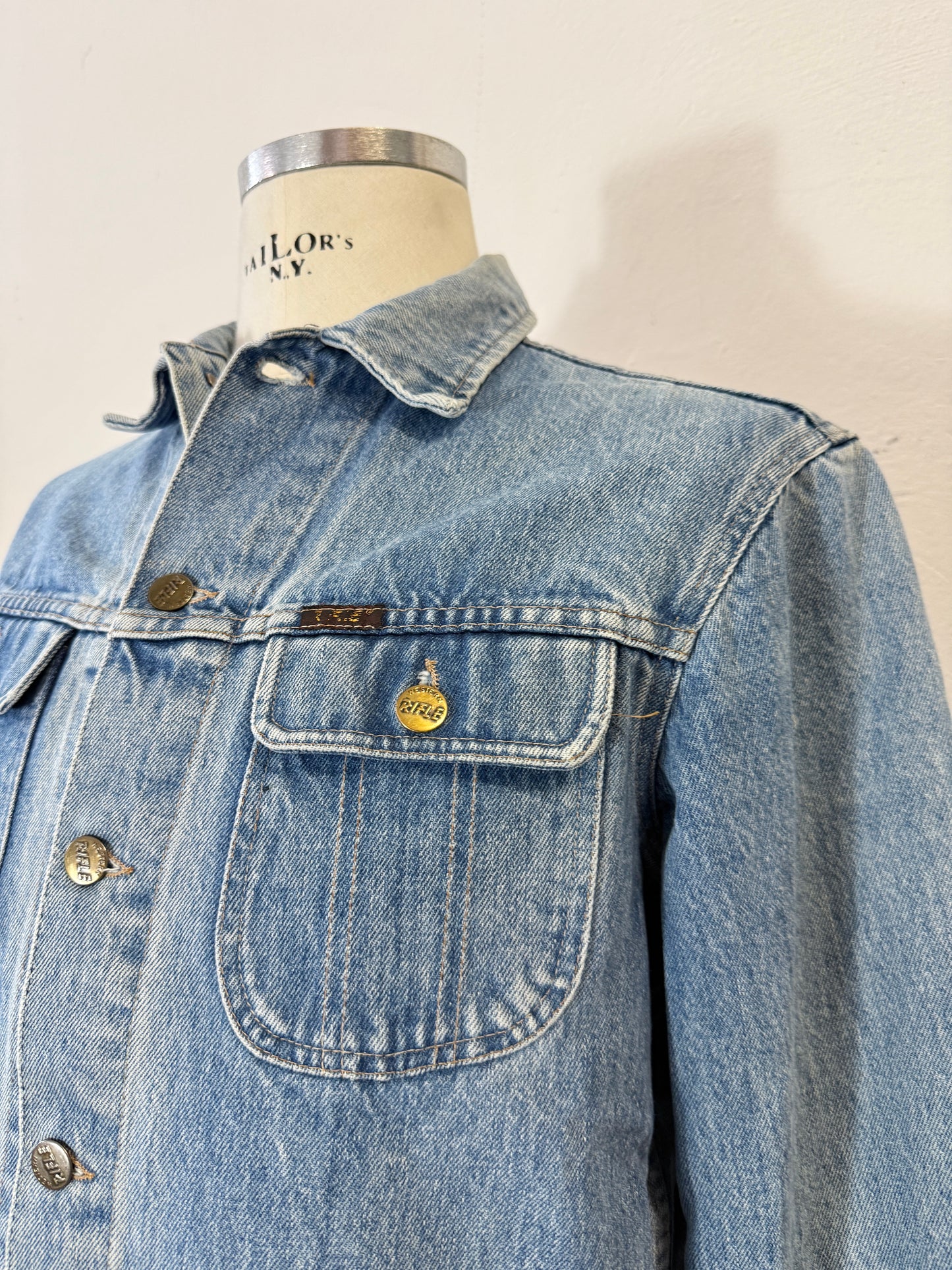 Vintage Rifle Denim Jacket “M/L”