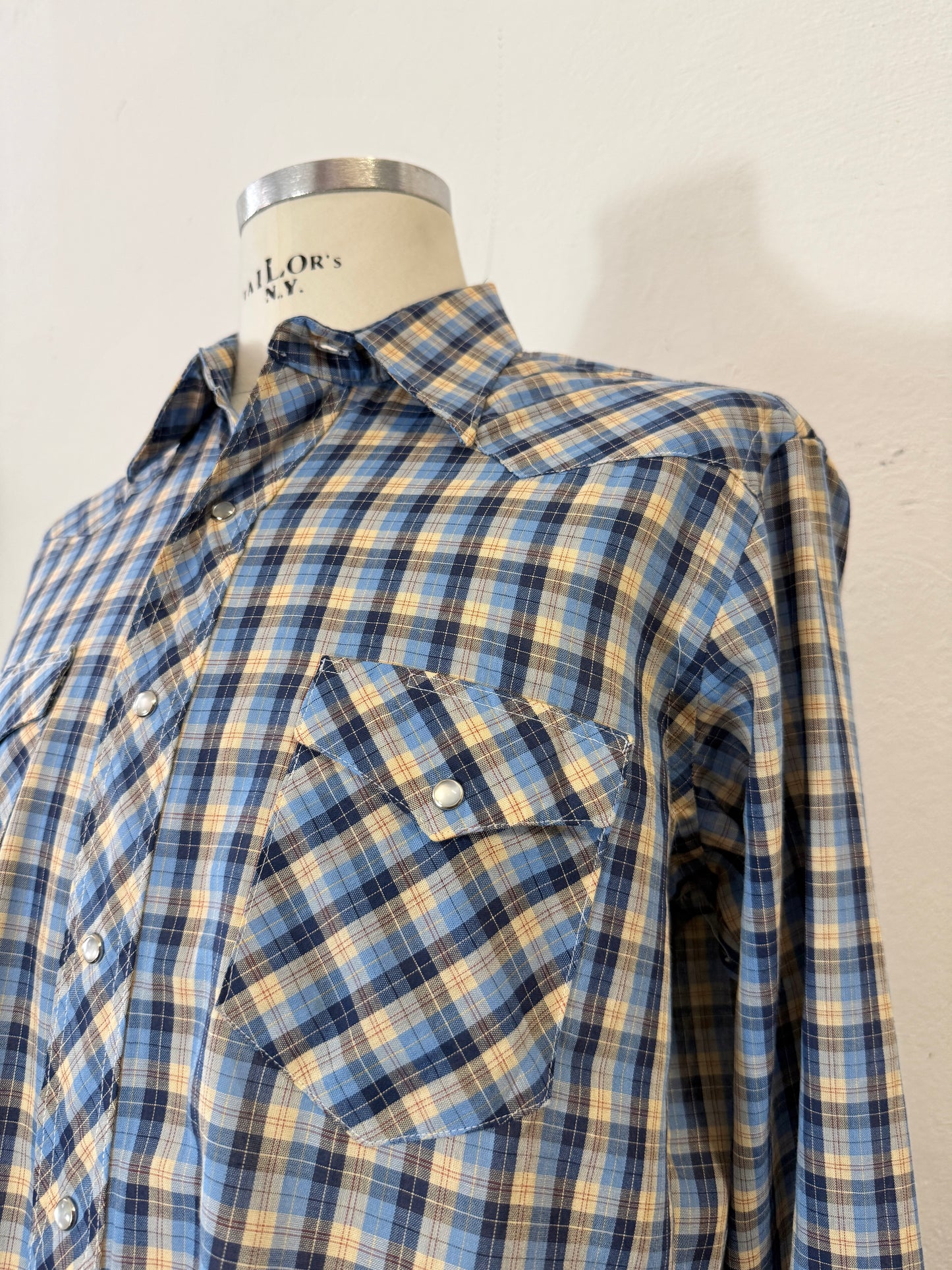 Vintage 80’s Western Wrangler Shirt “L/XL”