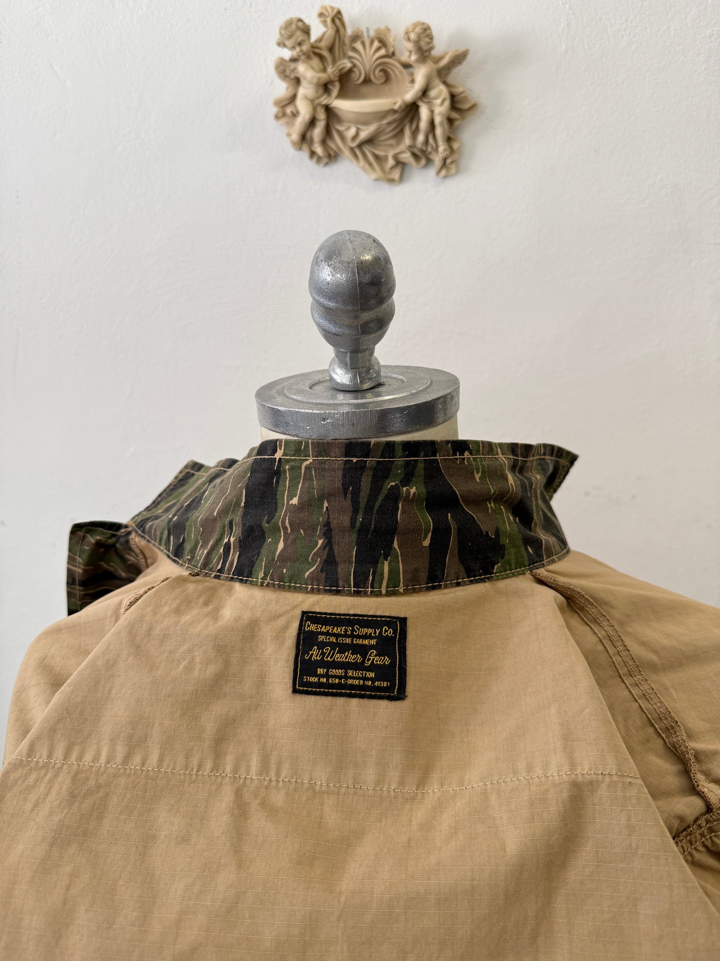 Jungle Jacket Tiger Us Army Rip Stop - Chesapeakes “L”