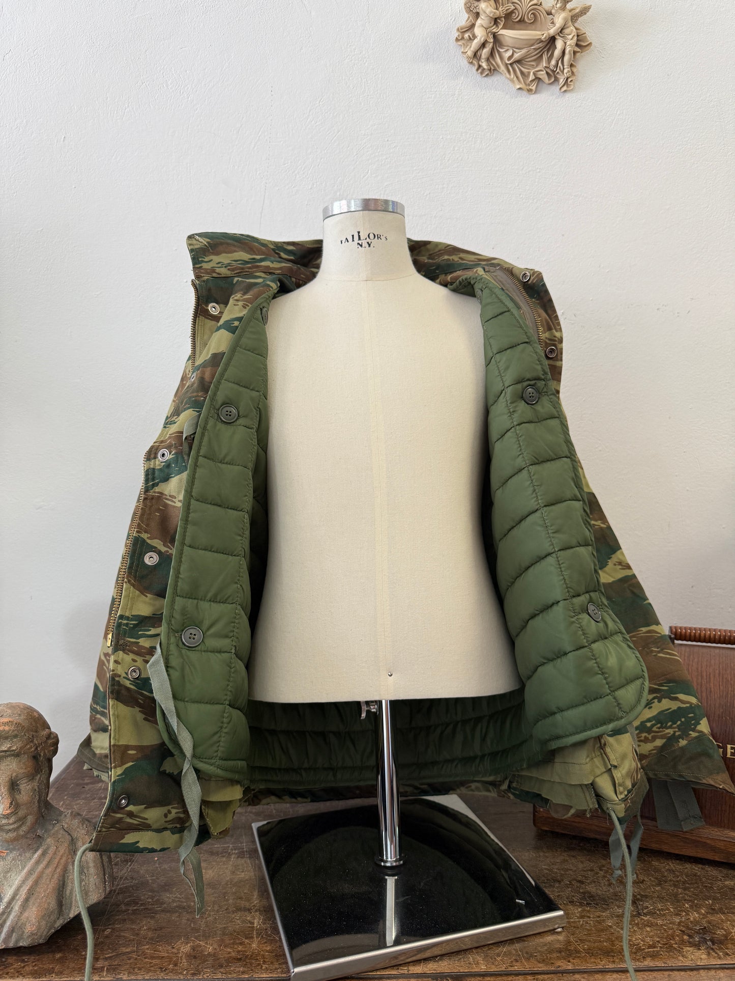 Vintage Greek Army Field Jacket M65 With Liner “M”