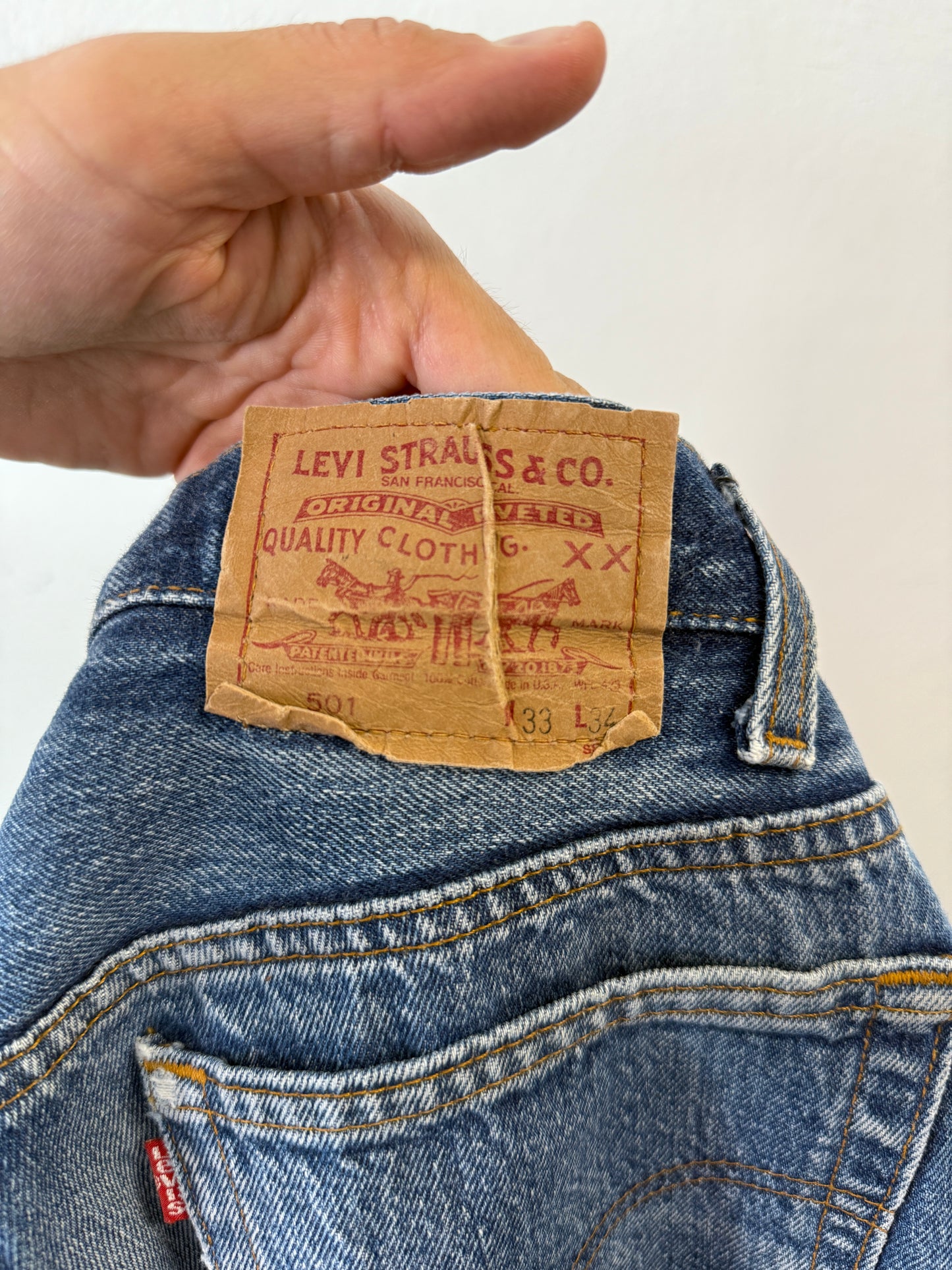 Vintage Levi’s 501 Made in Usa “W32 L30”