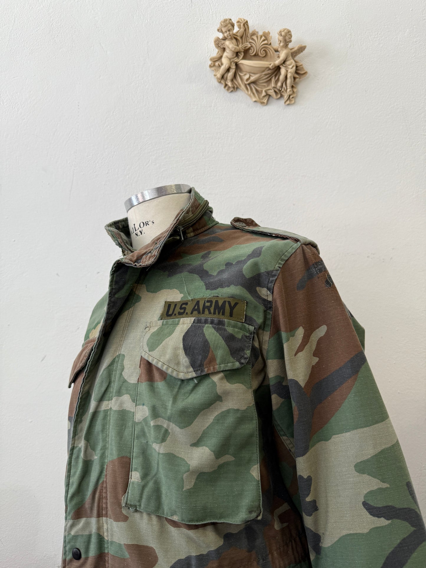 Vintage Woodland Field Jacket M65 Us Army “M”