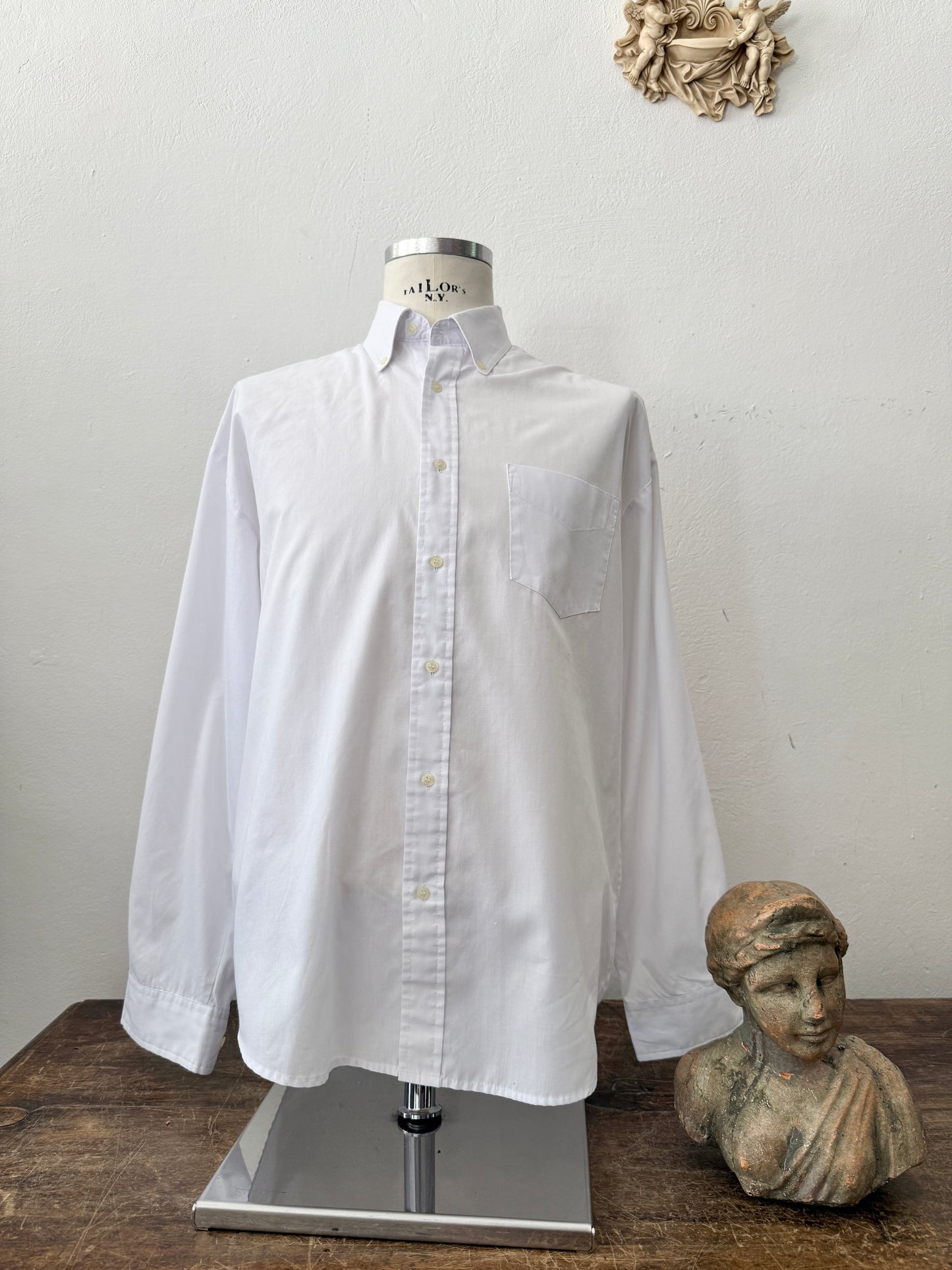 Vintage 80’s White Shirt “XL”