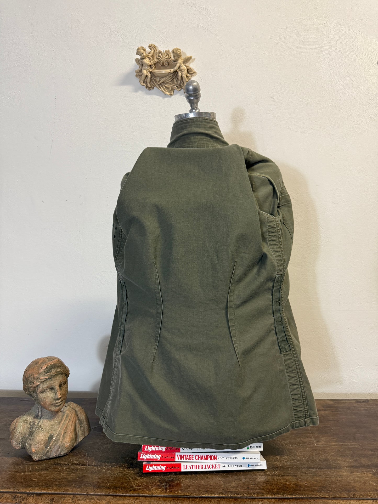 Vintage German Army Moleskin Jacket “L”