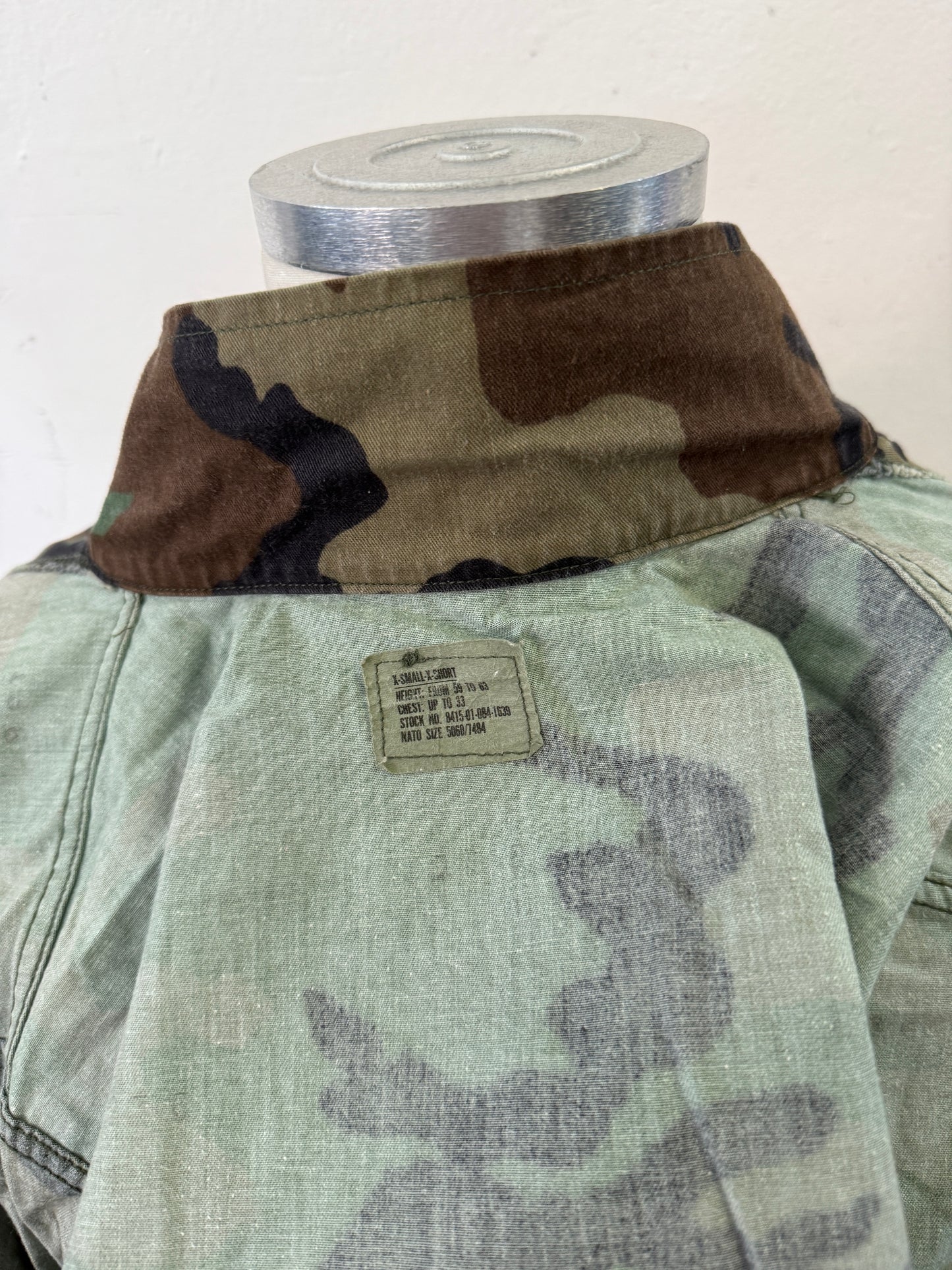 Vintage Woodland Us Army Jacket “XS”