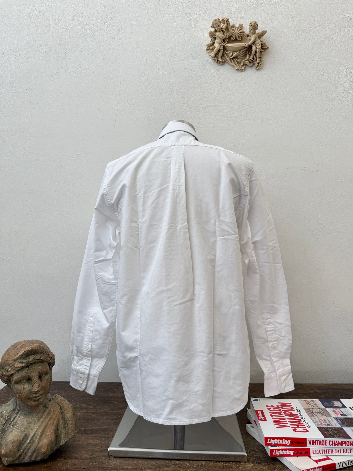 B.D. Oxford Shirt Cornell White - Chesapeake’s