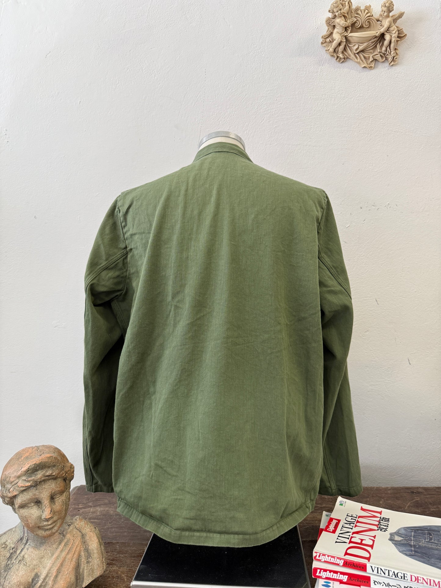 Vintage 80’s Swedish Army Work Jacket “L/XL”