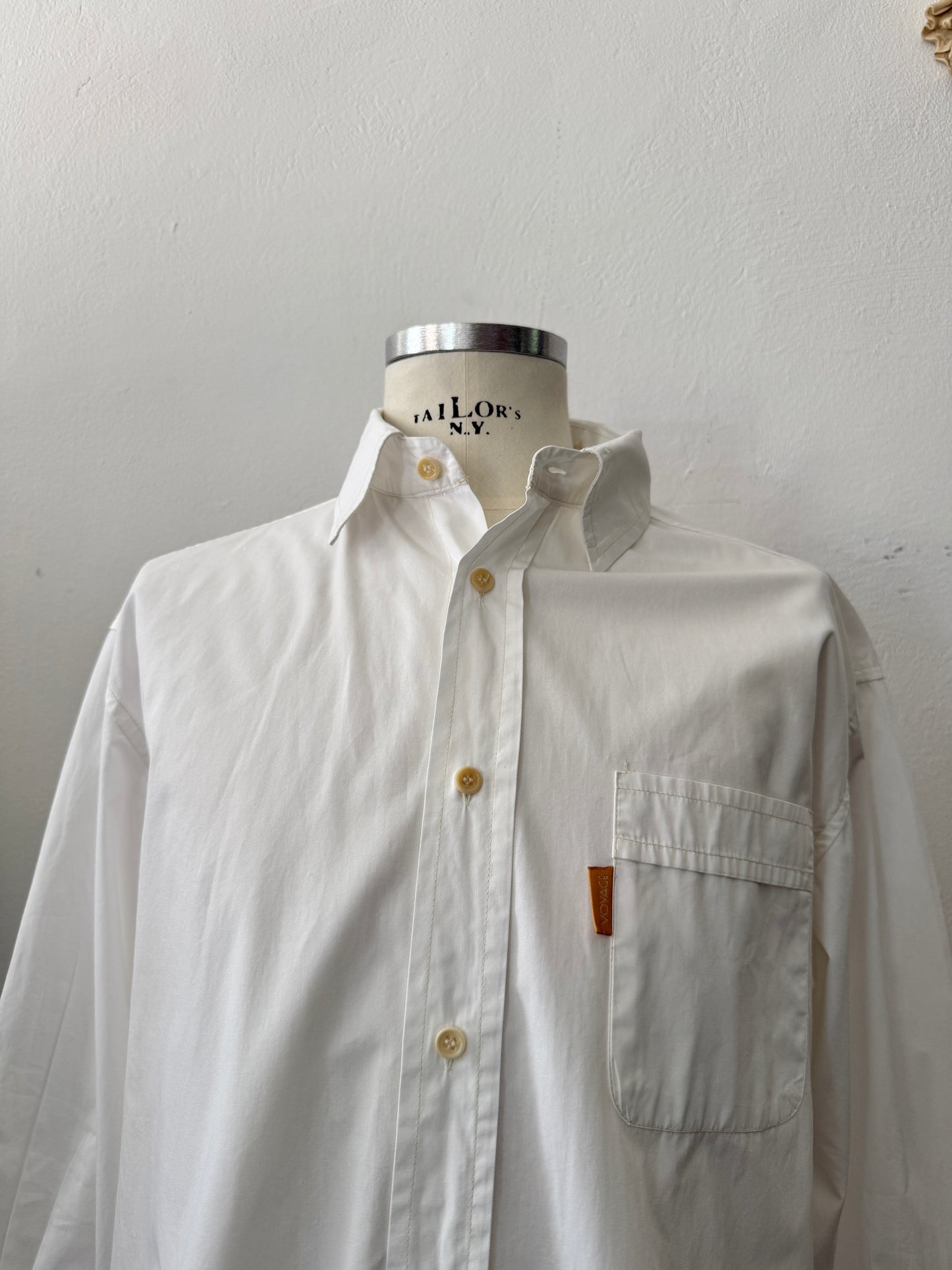 Vintage 80’s White Shirt “XL”