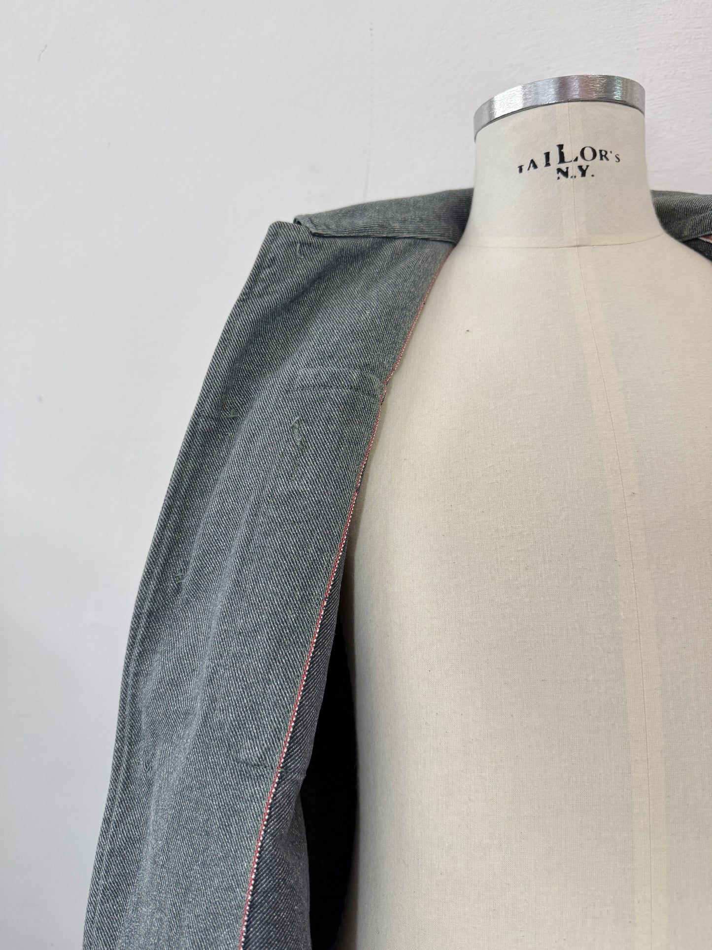 Vintage Selvedge Swiss Army Jacket “L”