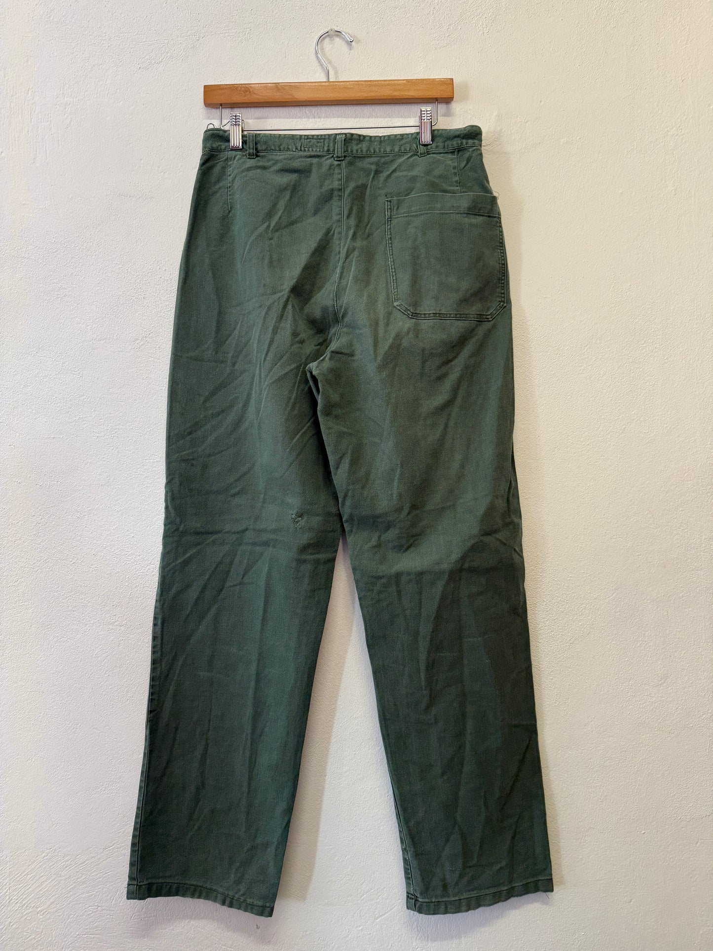 Vintage Swedish Army Fatigue Pants “W31”