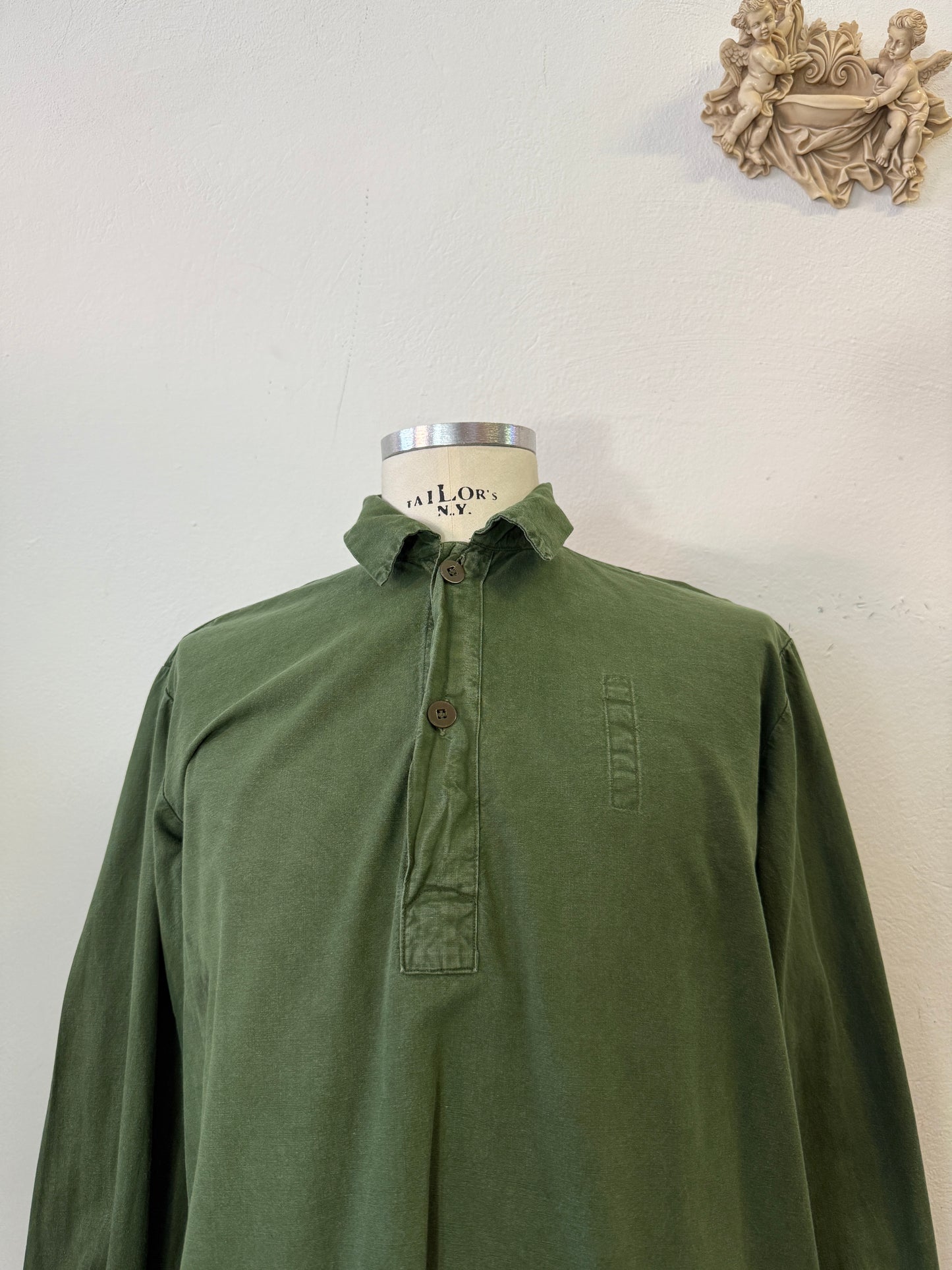 Vintage 80’s Swedish Army Shirt “M/L”