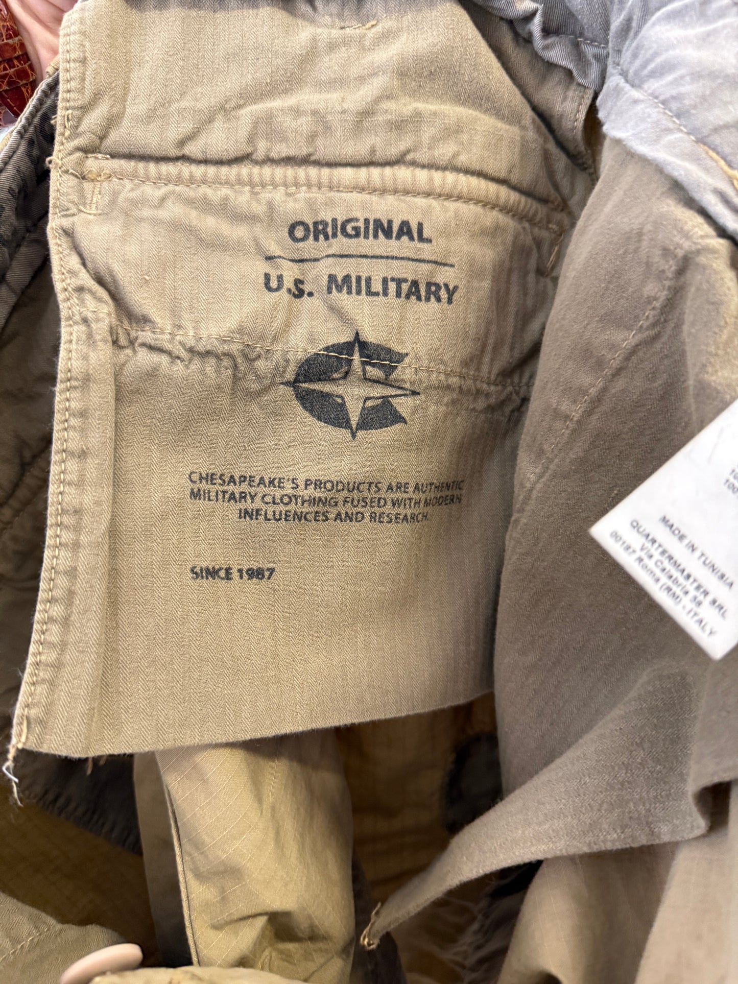 Cargo Short Barras Sand - Chesapeakes
