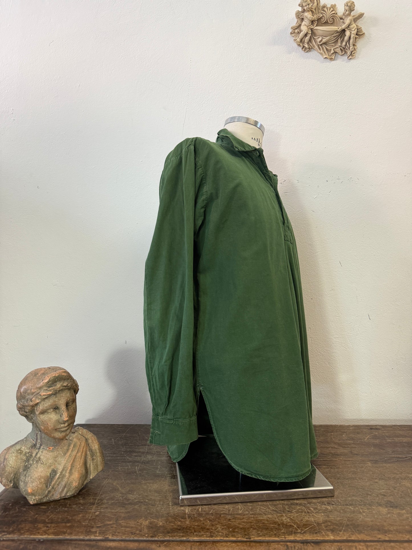 Vintage 80’s Swedish Army Shirt “L”