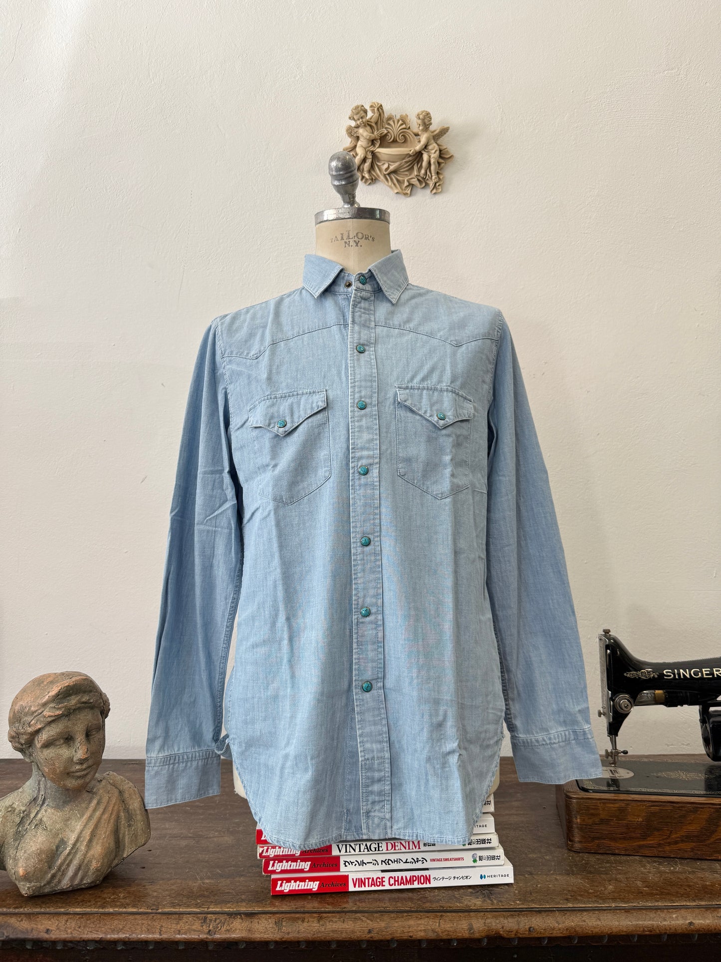 Western Chambray Shirt Flagstaff - Chesapeake’s
