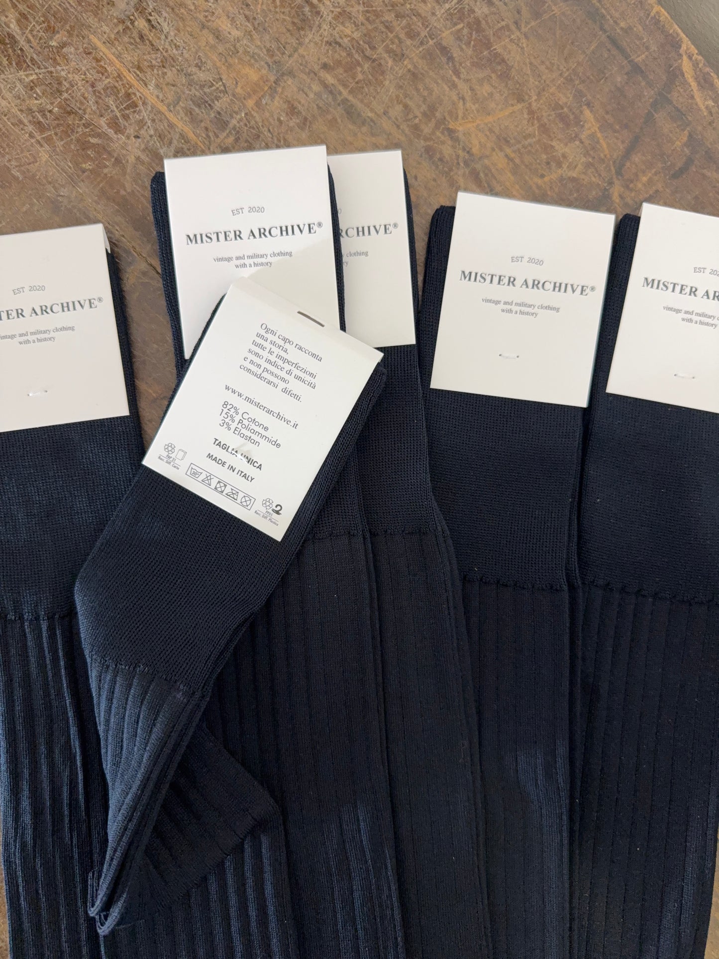 Blue Navy Sock - Mister Archive®