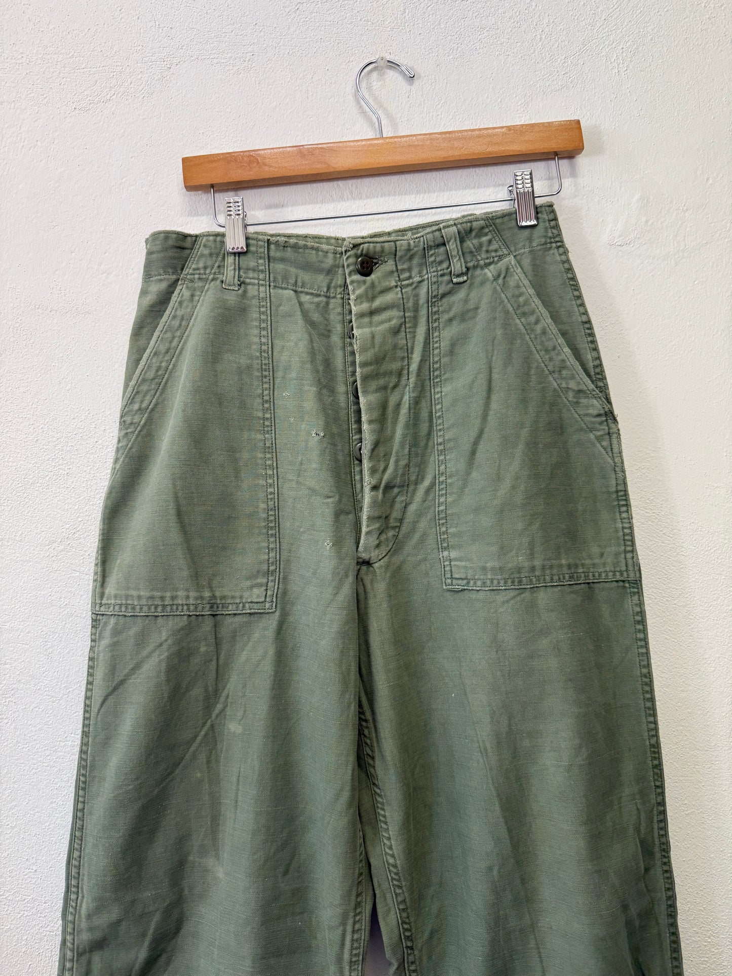 Vintage 50/60’s Og 107 Us Army Fatigue Pants “W28”