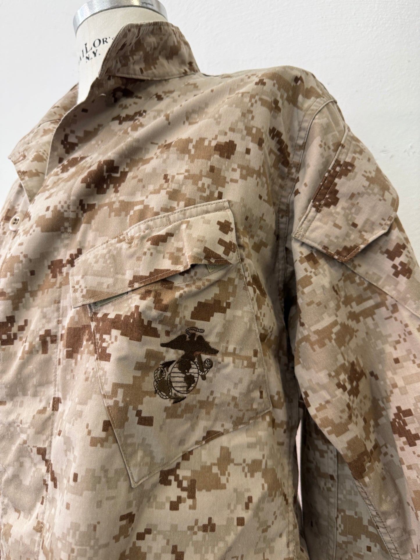 Vintage Us Marine Corps USMC Desert Marpat Combat Jacket “L”
