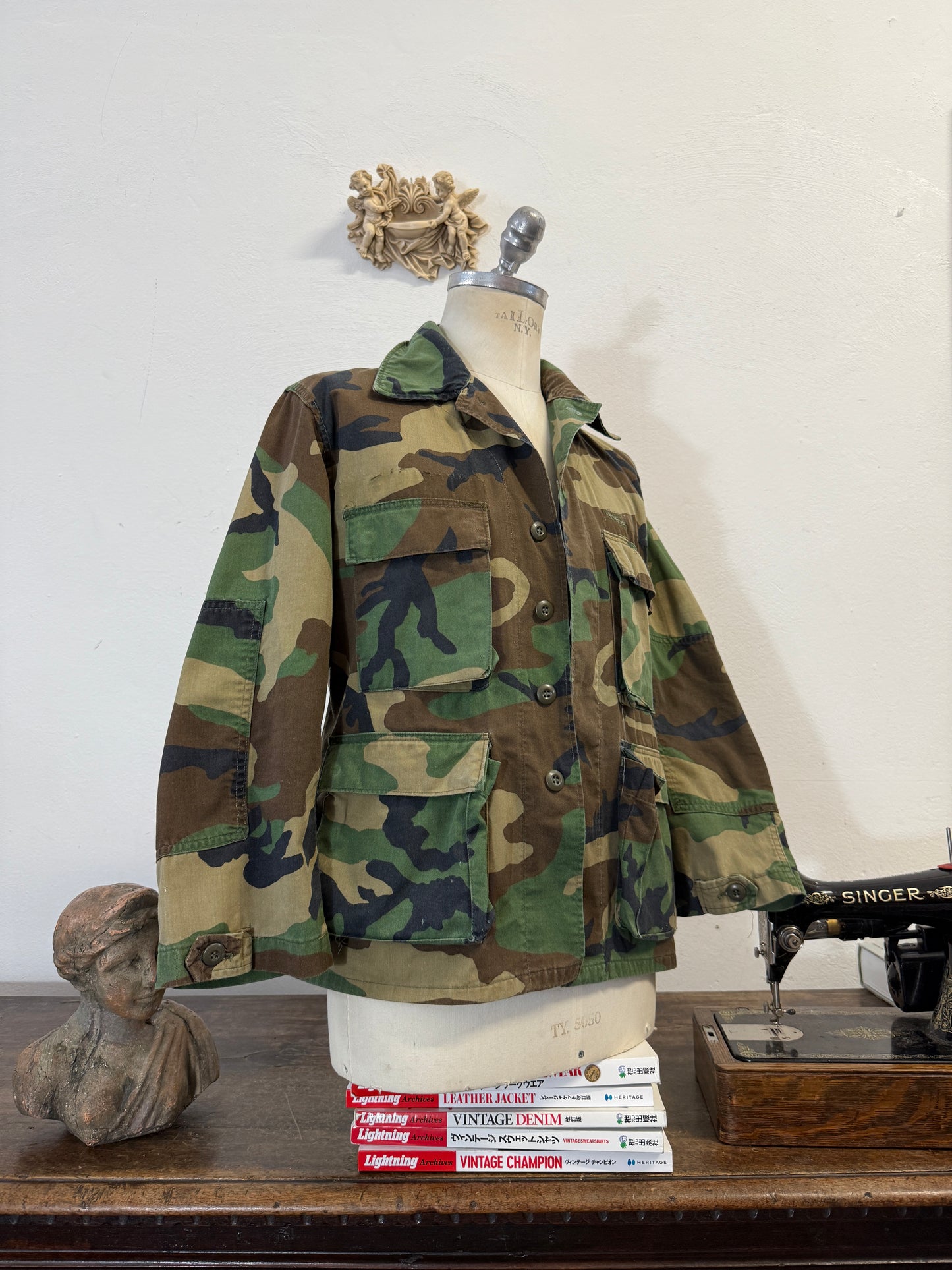 Vintage Woodland Jacket Us Army “M”