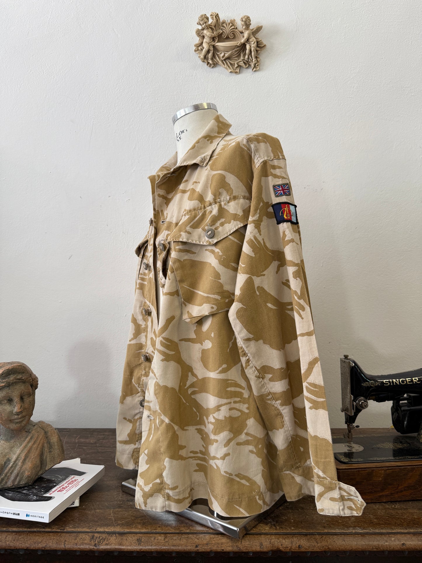 Vintage Jacket Combat Tropical Desert DPM “XL”