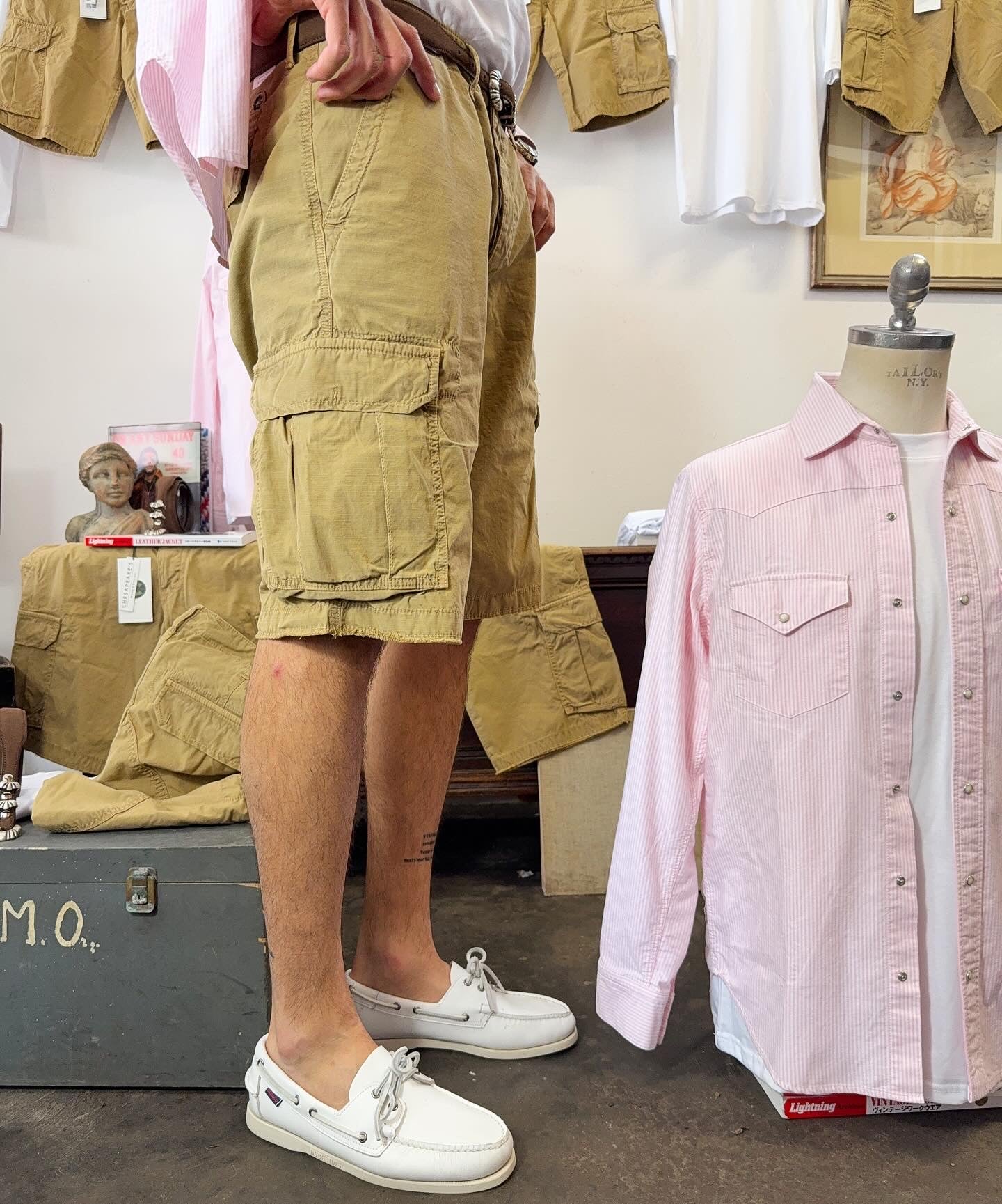 Cargo Short Barras Sand - Chesapeakes