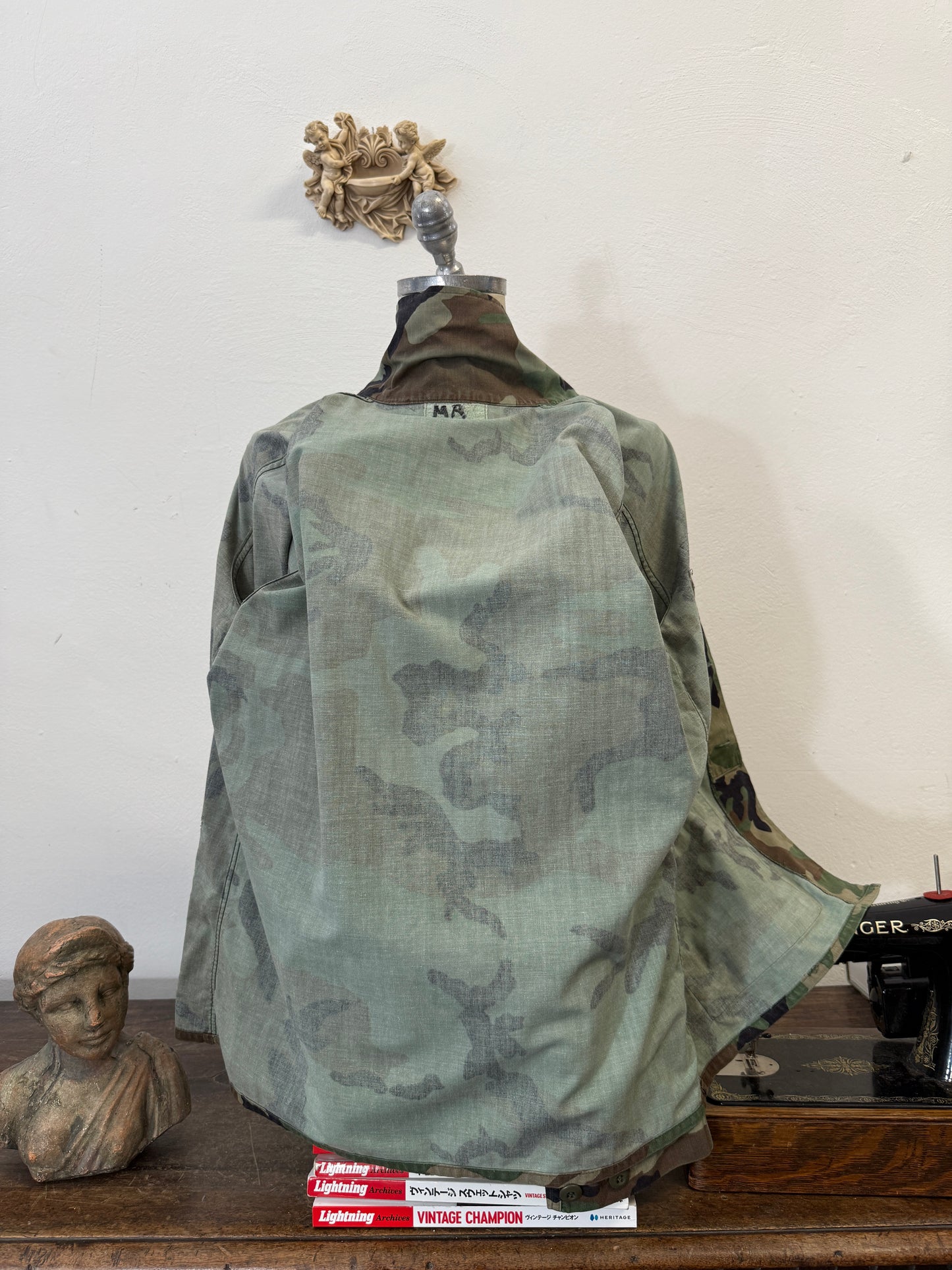 Vintage Woodland Jacket Us Army “L”
