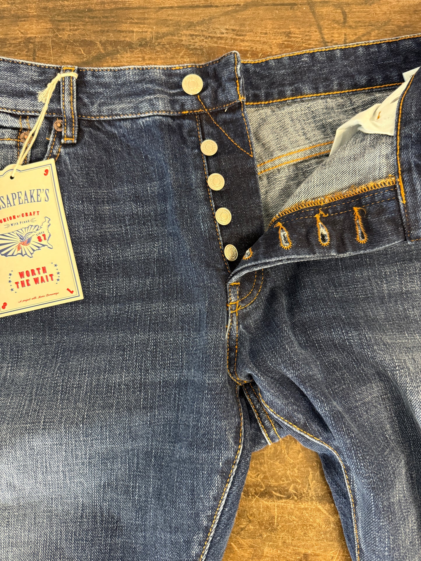 Denim Selvedge Stone Wash - Chesapeake’s