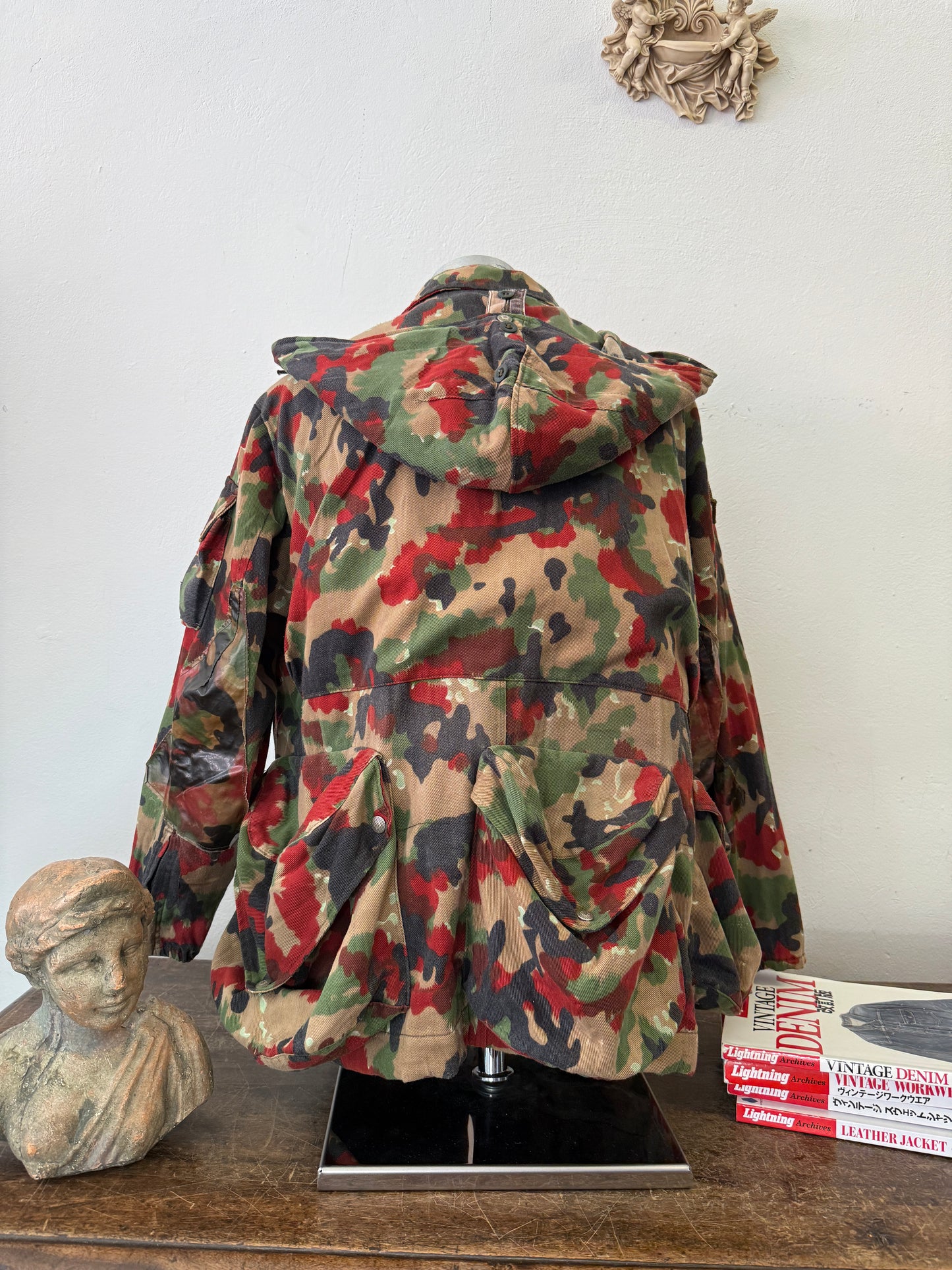 Vintage Swiss Army Camo Jacket M70 “L”