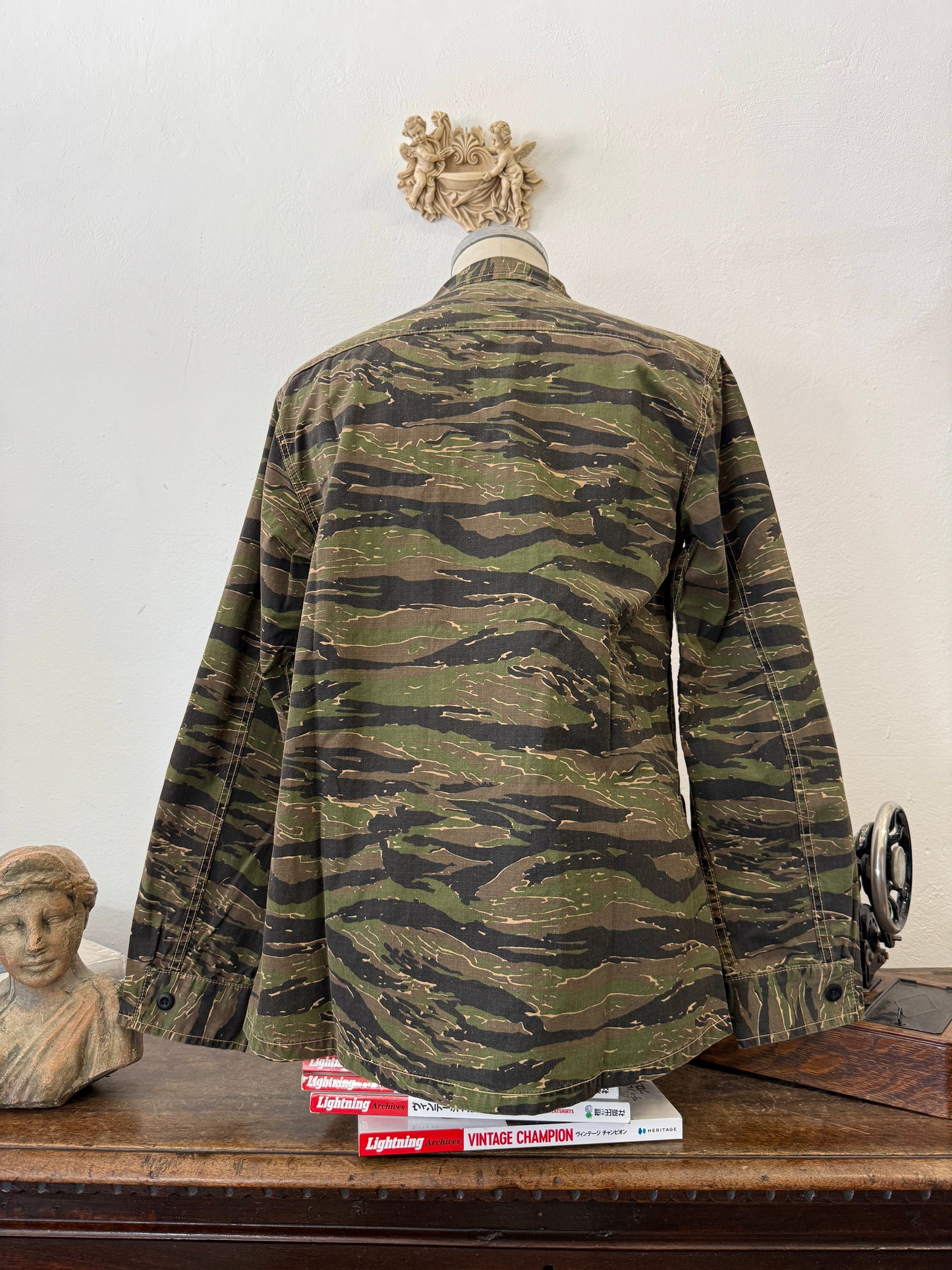 Jungle Jacket Tiger Us Army Rip Stop - Chesapeakes “L”