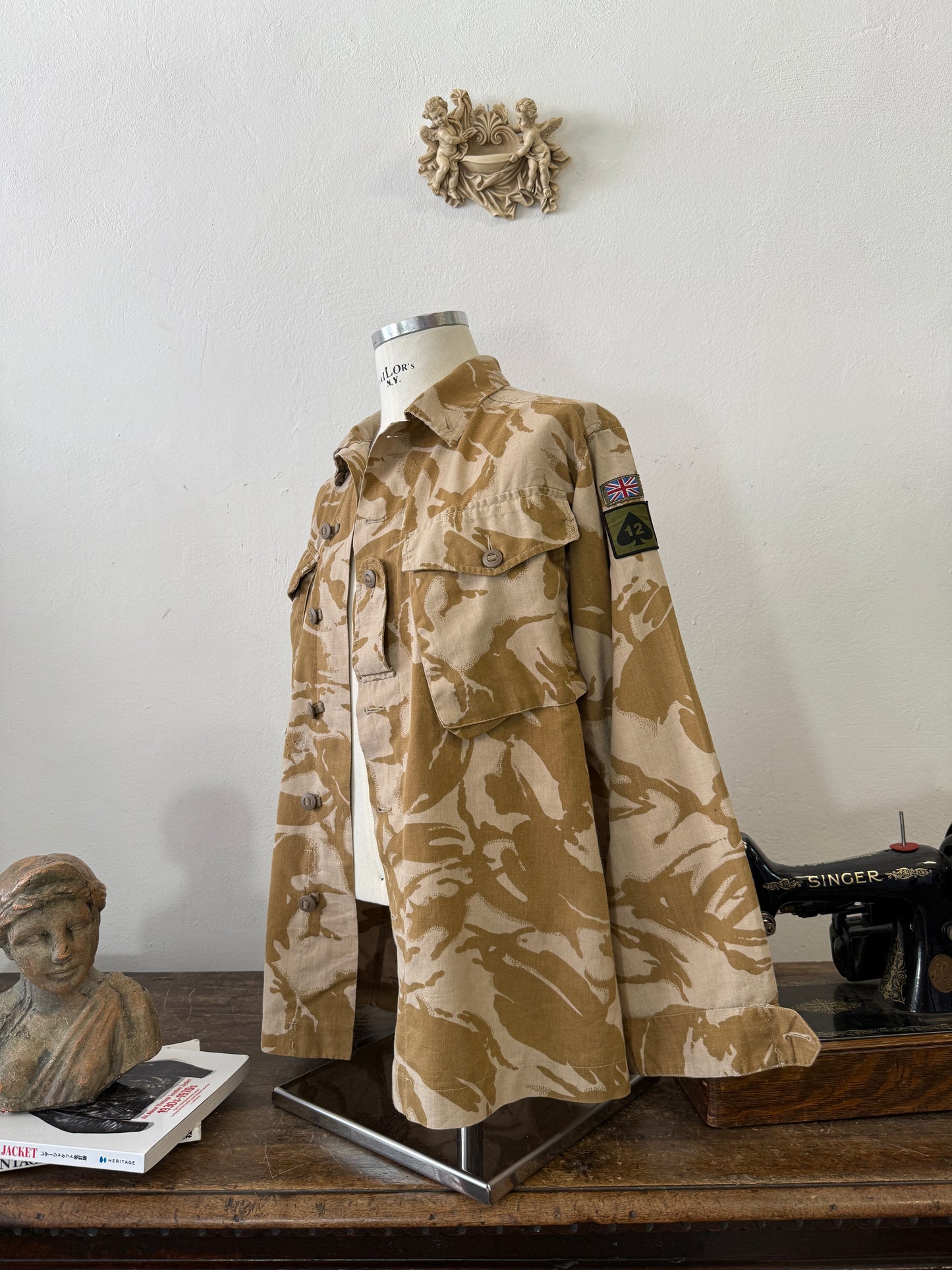 Vintage Jacket Combat Tropical Desert DPM “L/XL”