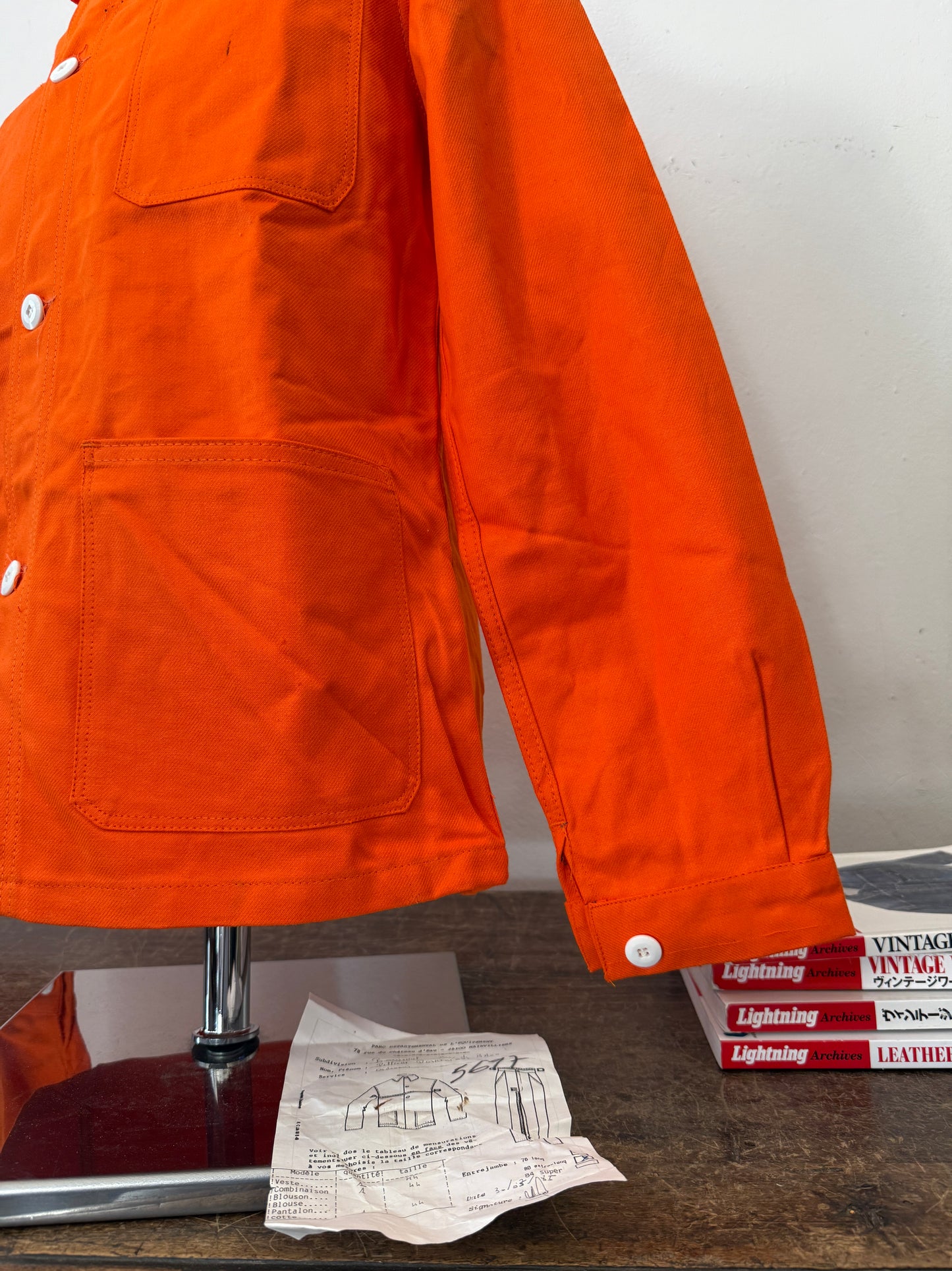 Vintage 80’s French Work Jacket “M”