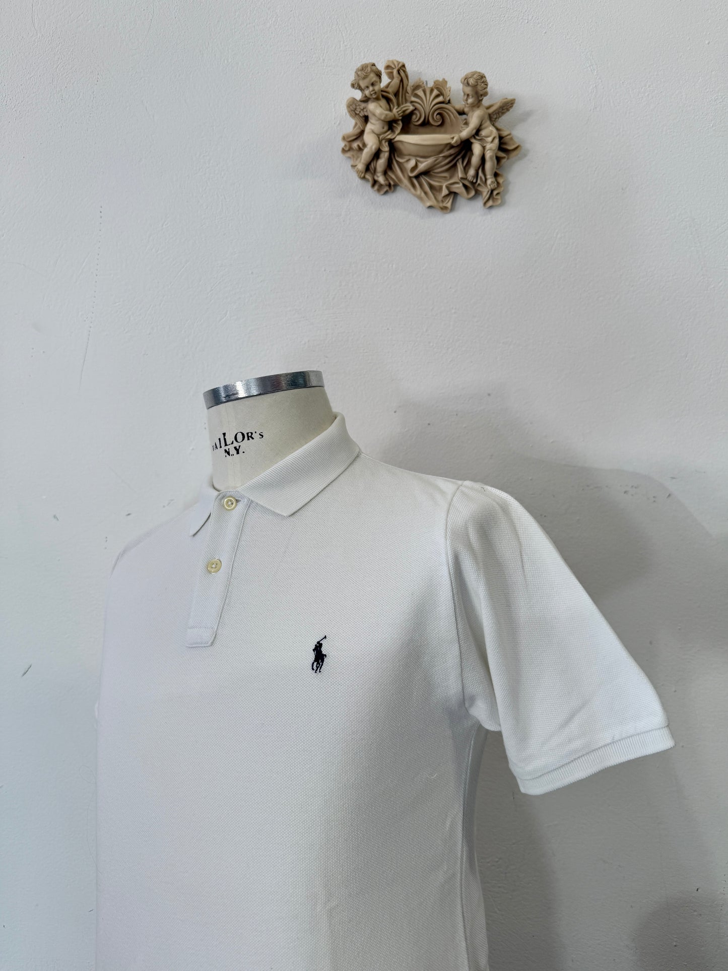 Vintage Polo Ralph Lauren White “S/M”