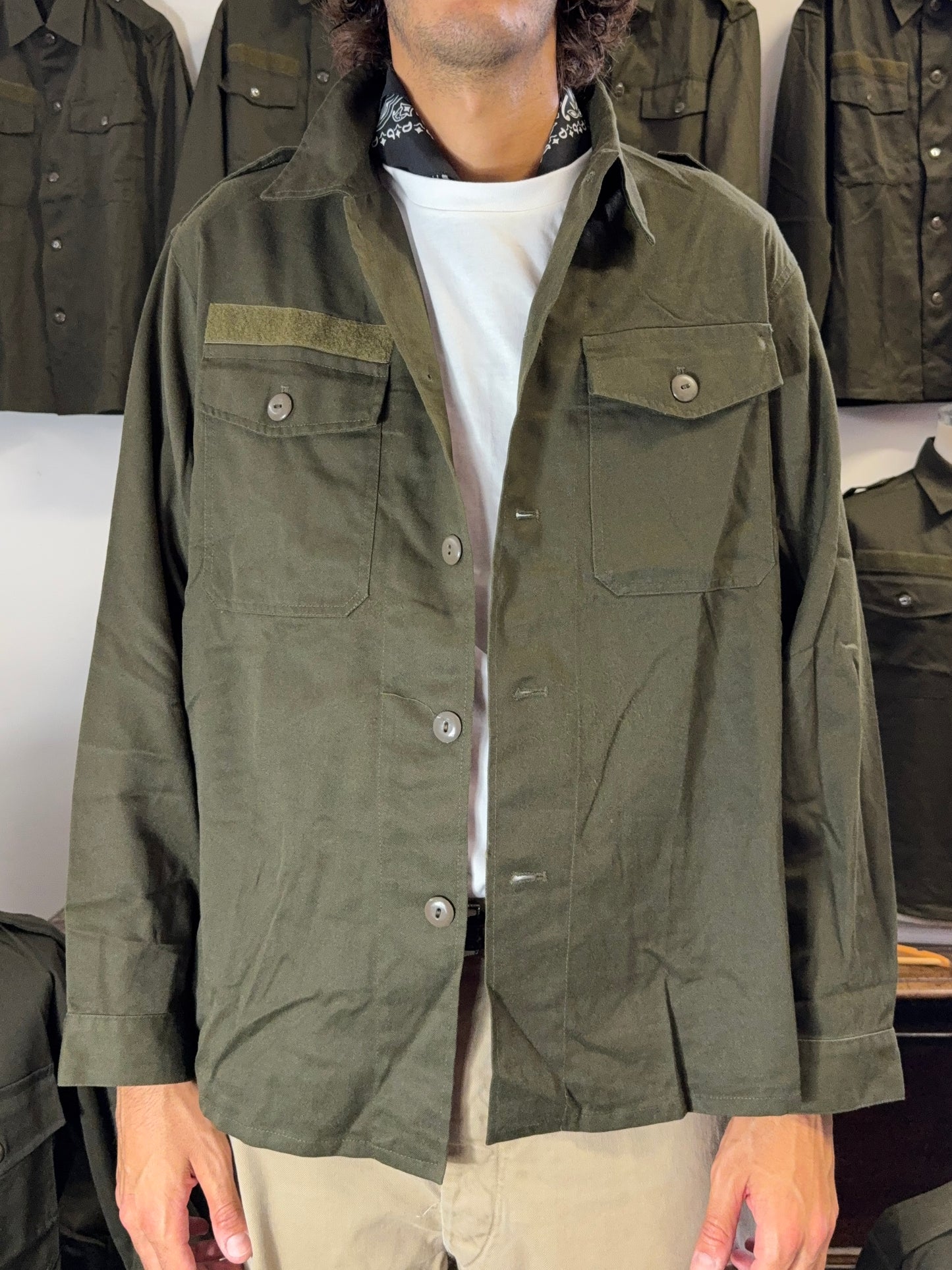 Vintage Austrian Army 00’s Overshirt “XL”