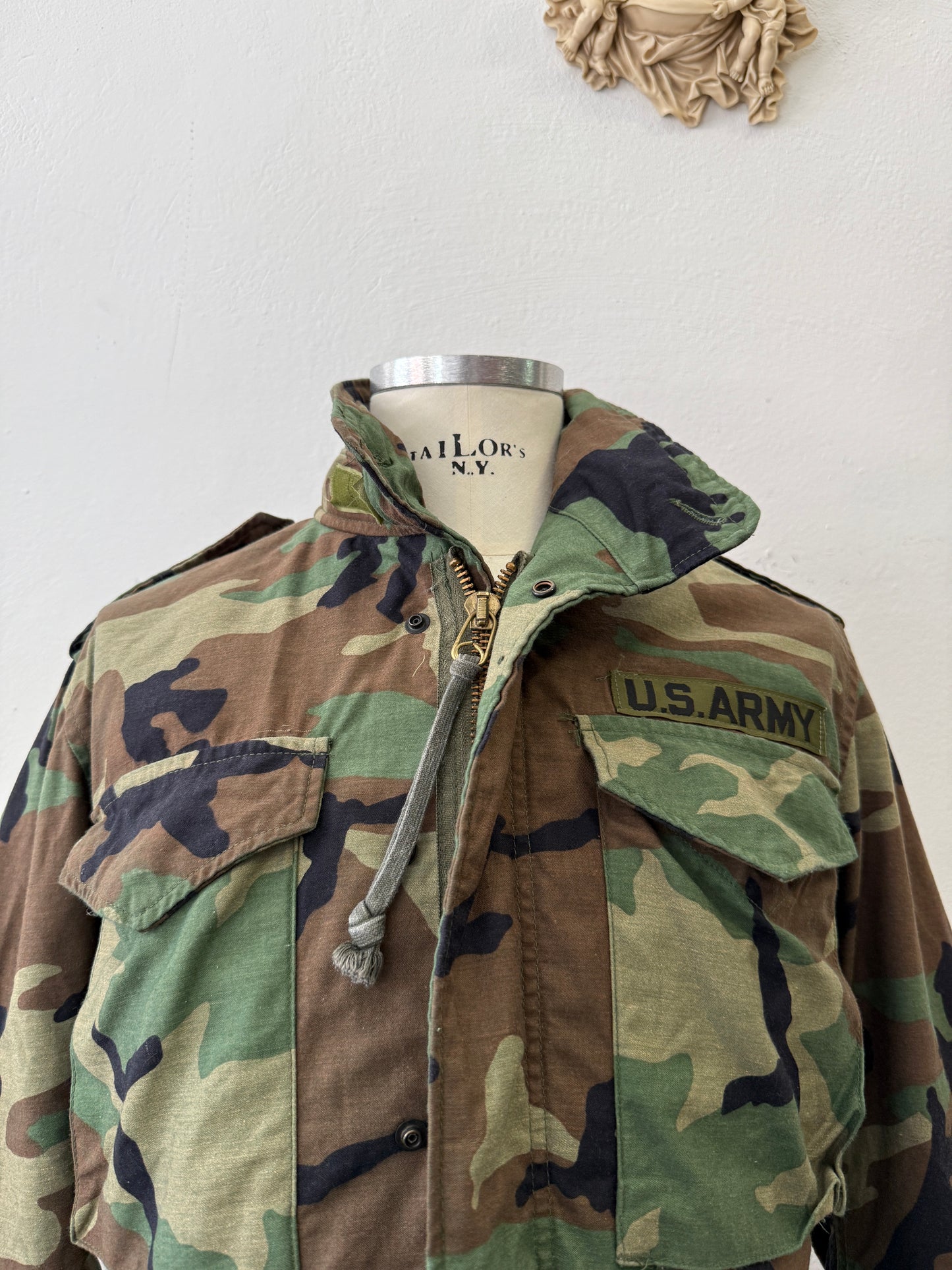 Vintage Woodland Field Jacket M65 Us Army “S”