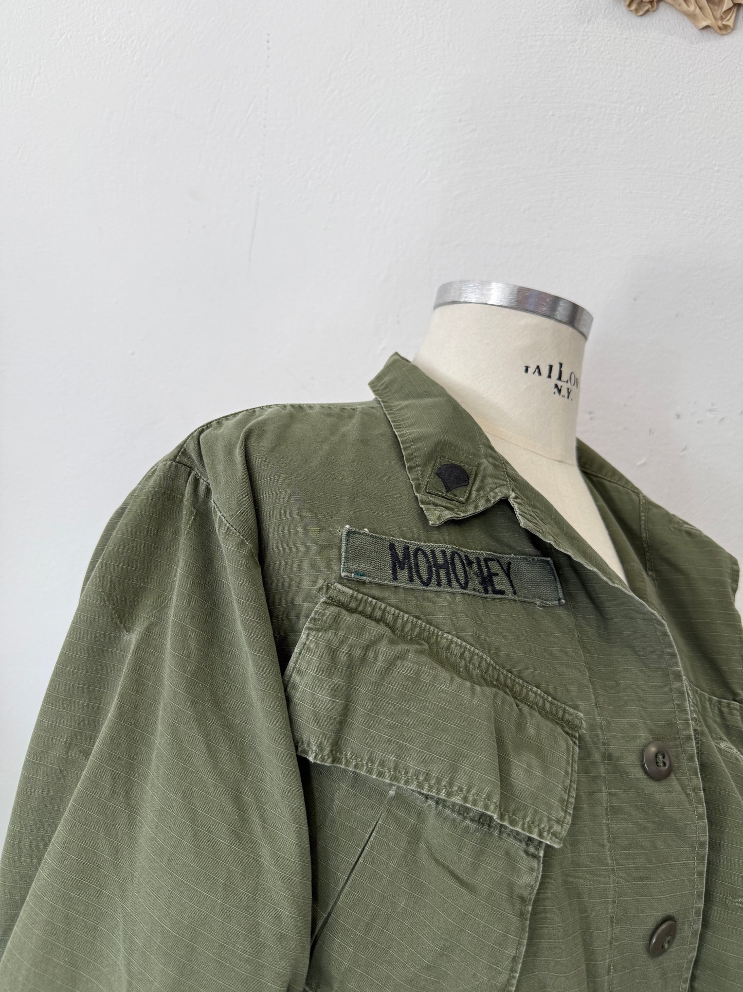 Vintage Ripstop Jungle Jacket Us Army “M”