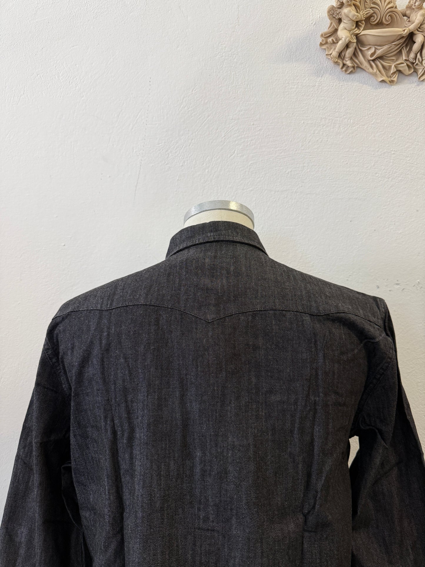 Western “Jeckerson” Denim Shirt - XS, S, M, L, XL, XXL