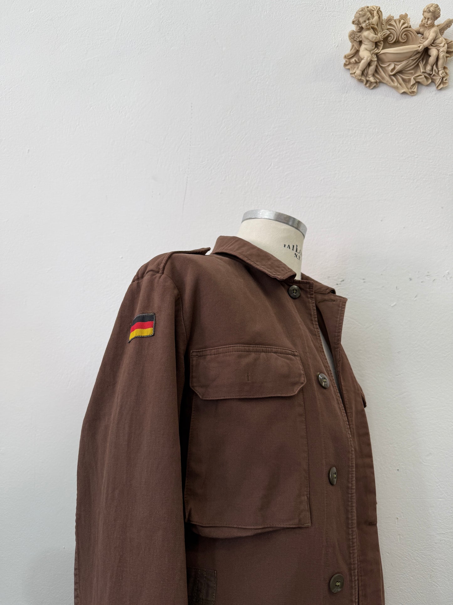 Vintage Moleskin German Army Jacket “M”