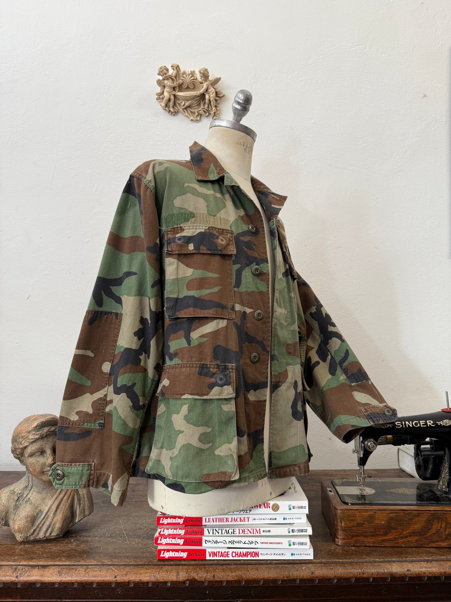 Vintage Woodland Jacket Us Army “M”