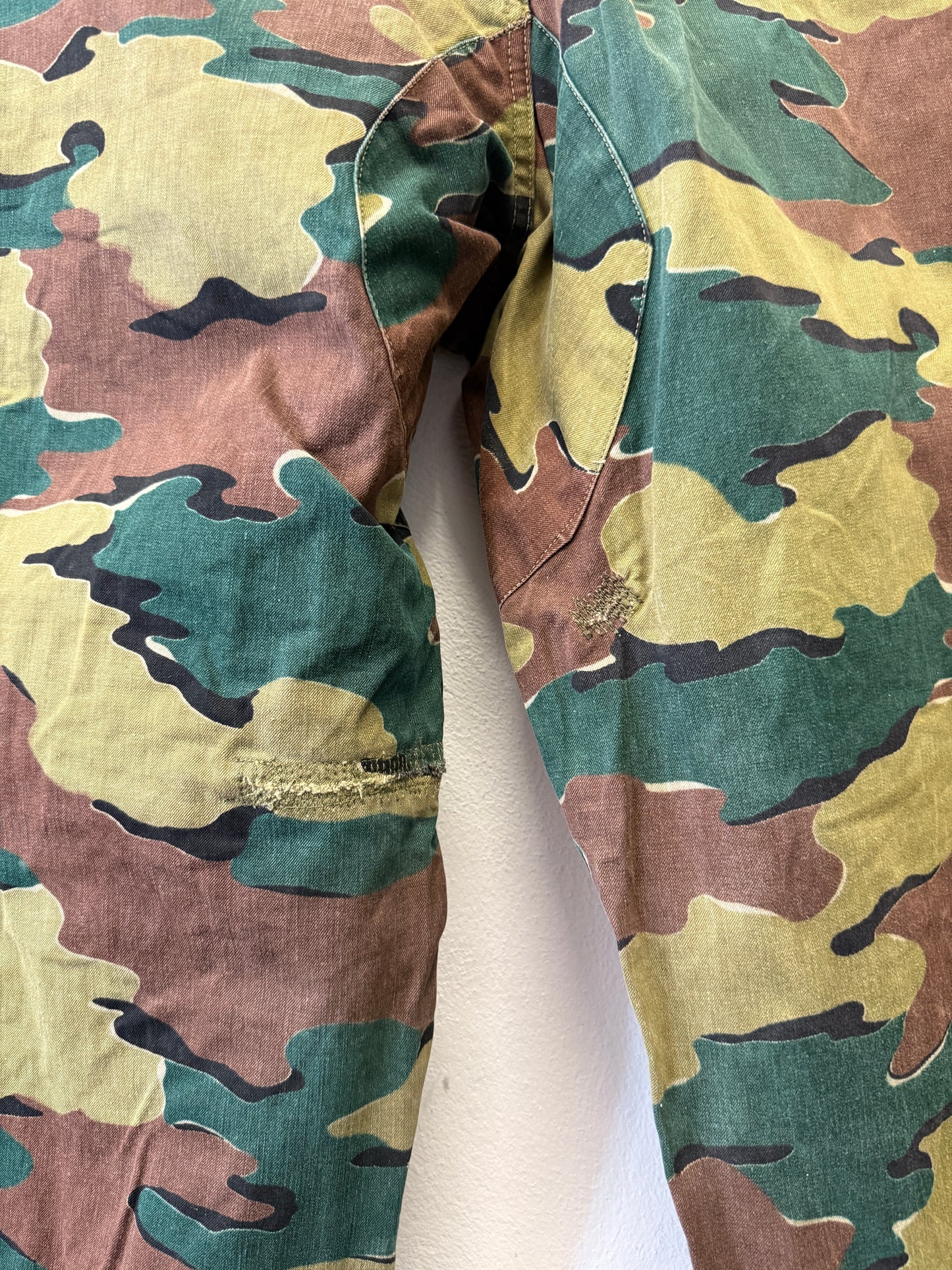 Vintage 1950s Belgian Army Camo Paratrooper Pants “W38”